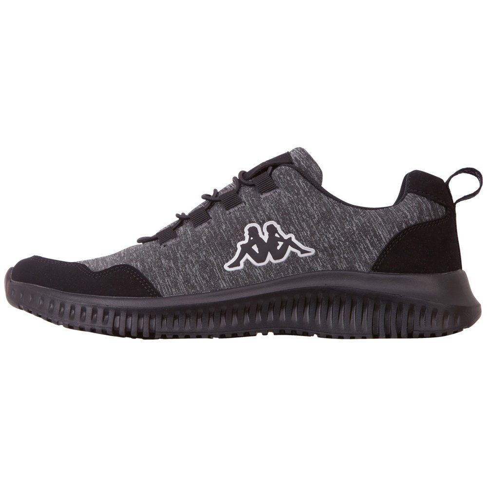 Kappa extra & Sneaker black-grey bequem leicht -