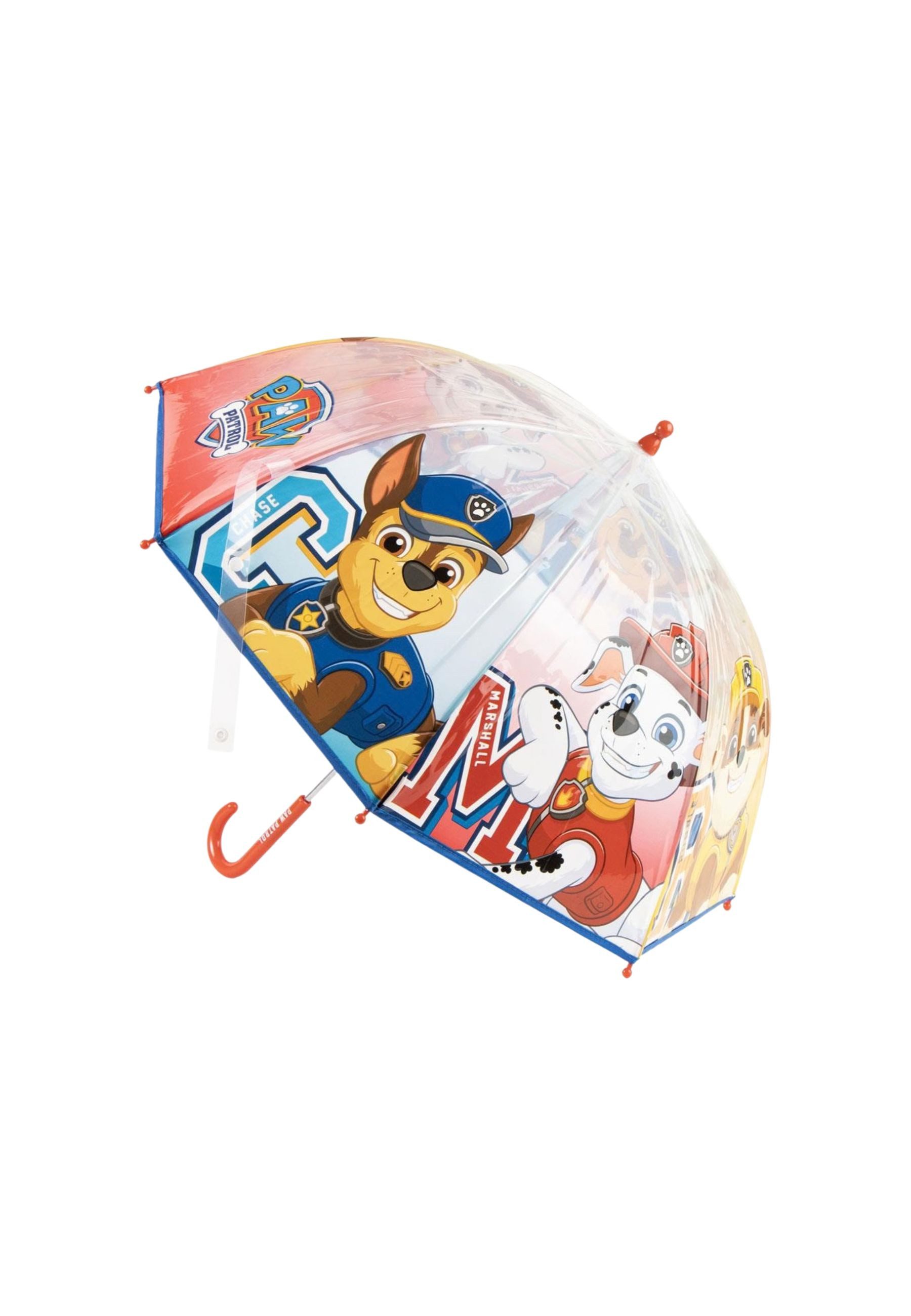 Disney Taschenregenschirm Kinder Paw Patrol Regenschirm Transparent 45 cm