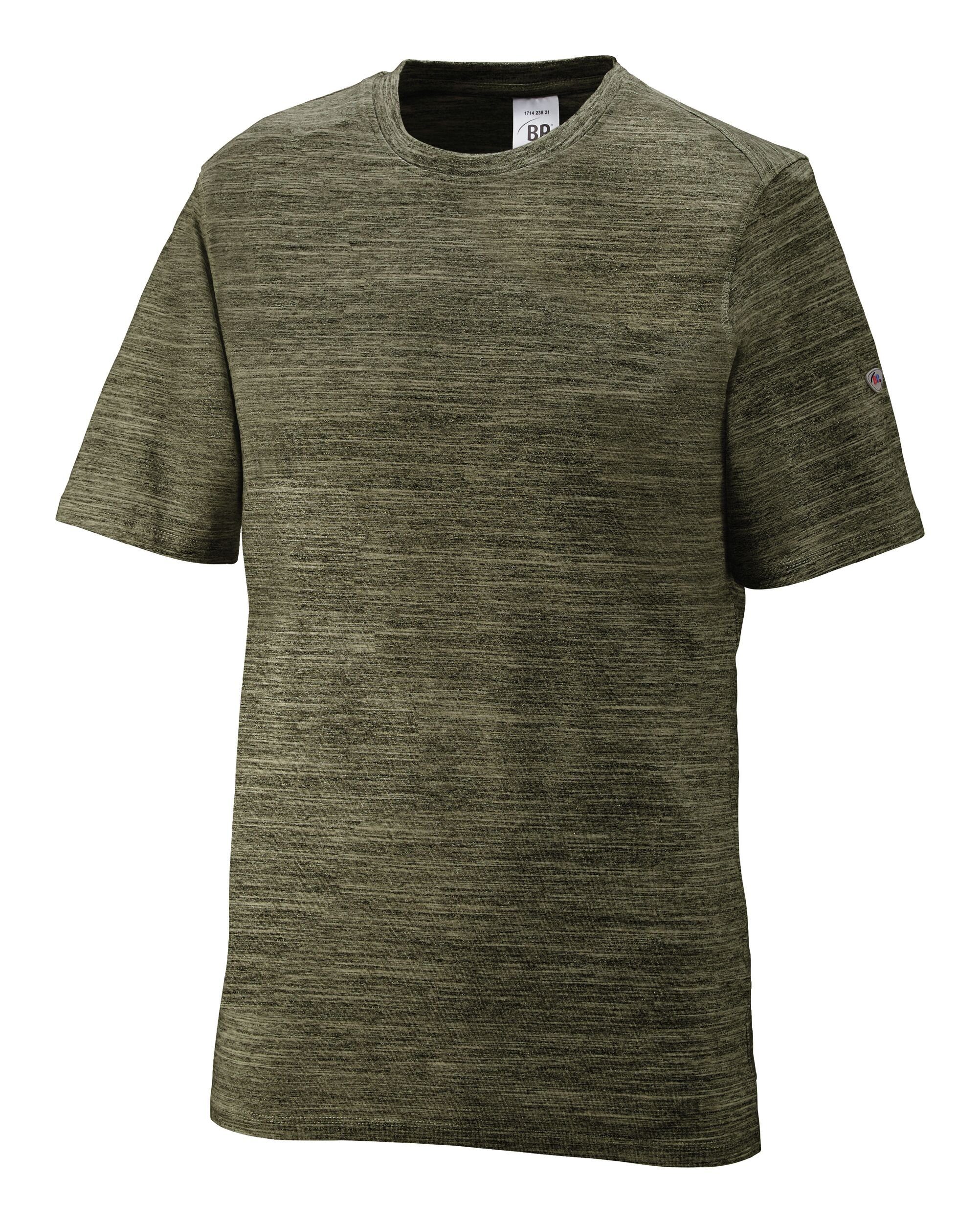 bp T-Shirt 1714, space oliv, Größe 2XL