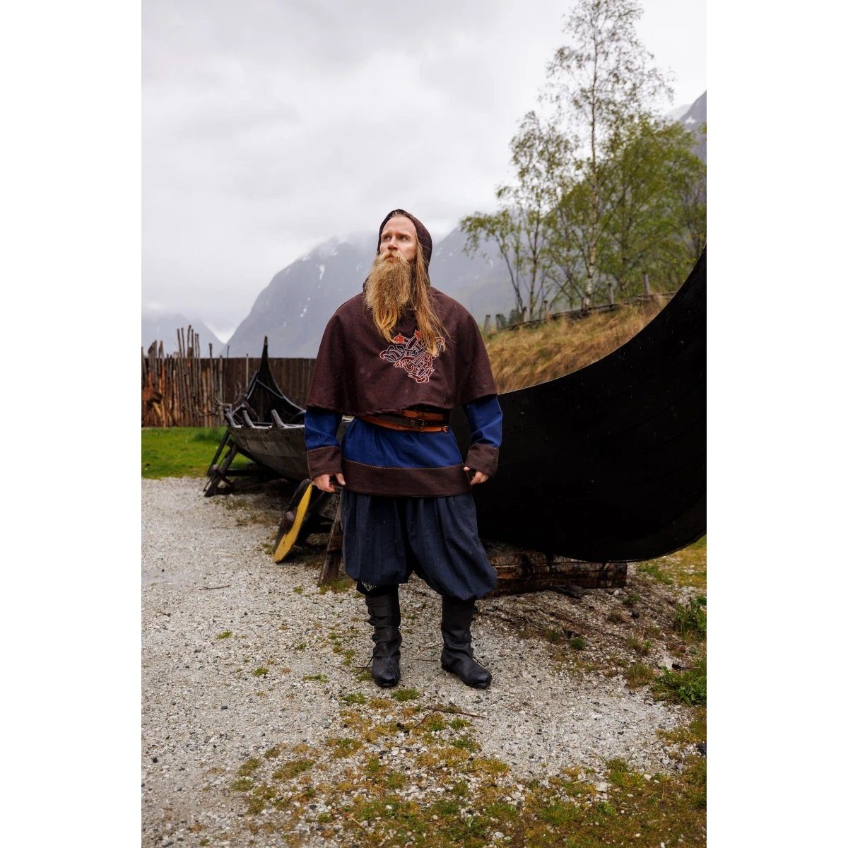 Mittelalter-Hut Aus 100% Wolle – Robin-Hood-Stil, Einheitsgröße Für LARP & Cosplay