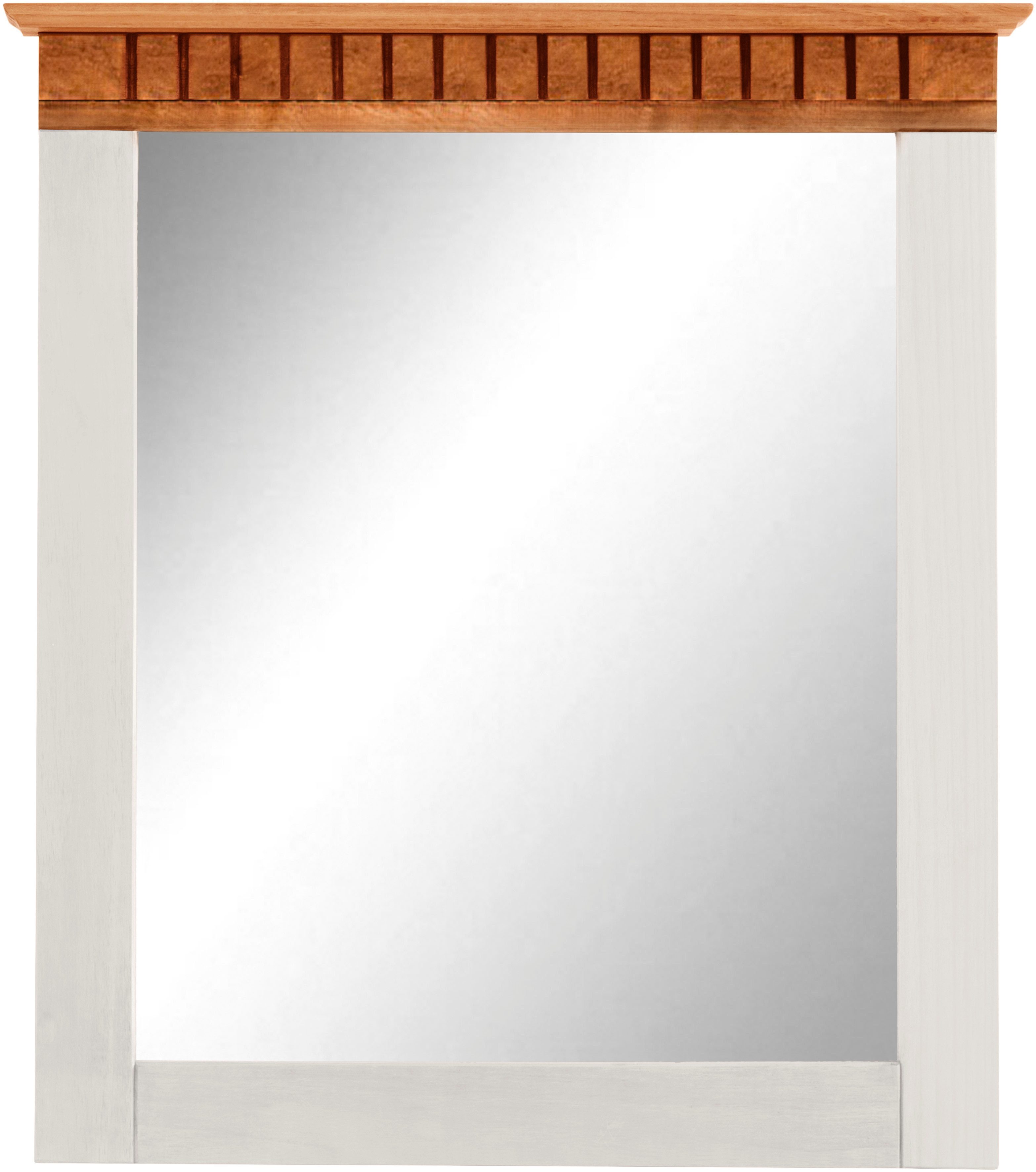 OTTO home Garderobenspiegel Lisa, mit dekorativen Fräsungen, Spiegelfläche ca. 44 x 56 cm