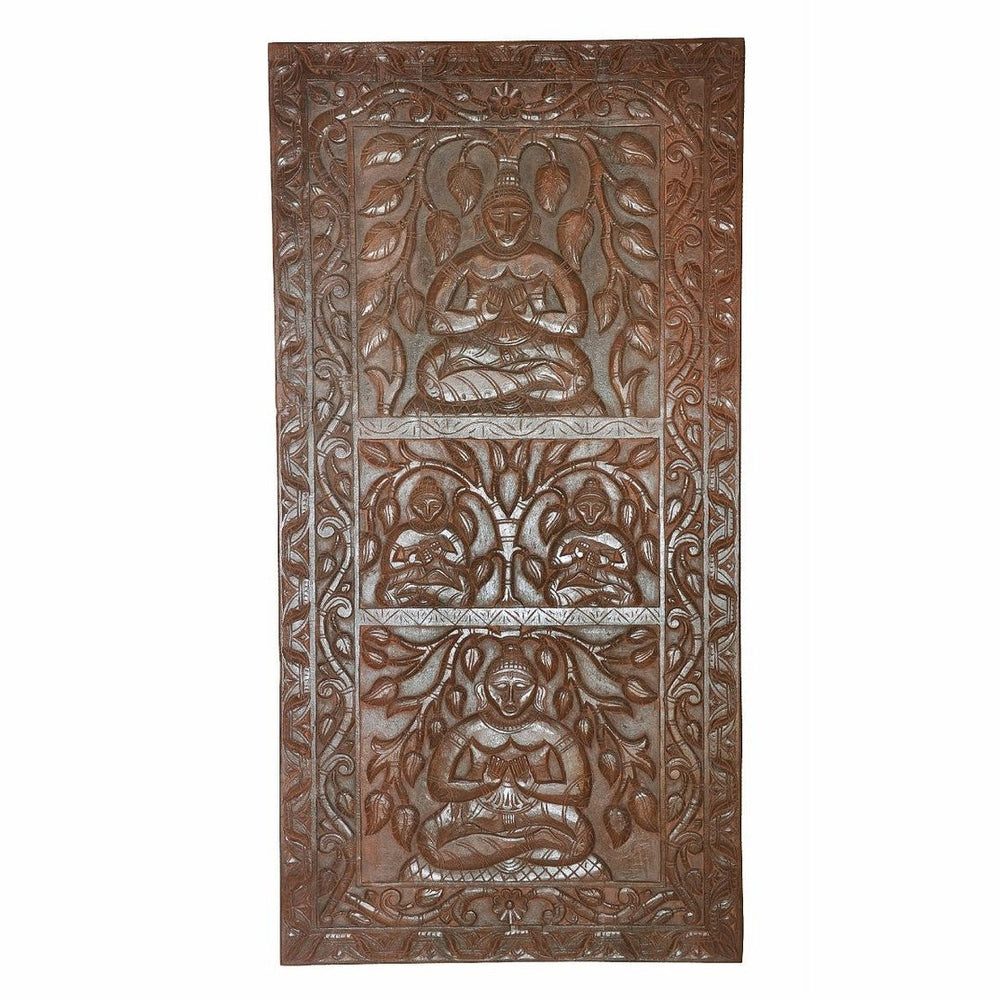 Luxury-Park-Direct Kommode Handgeschnitztes Deko Panel Türblatt aus Indien – Kunstwerk. Luxury-P
