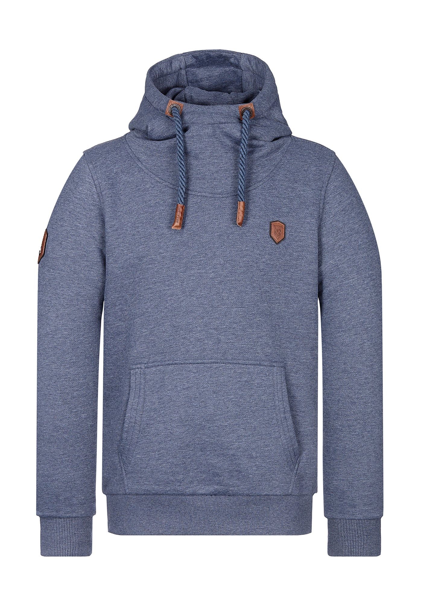 naketano Hoodie Kapuzenpullover Herren Baumwolle, weich, Kapuze, Kängurutasche (Spar-Set, Supapimmel) Hoodie, weiche Sweatware, Rippbündchen, Streetwear, Loungewear