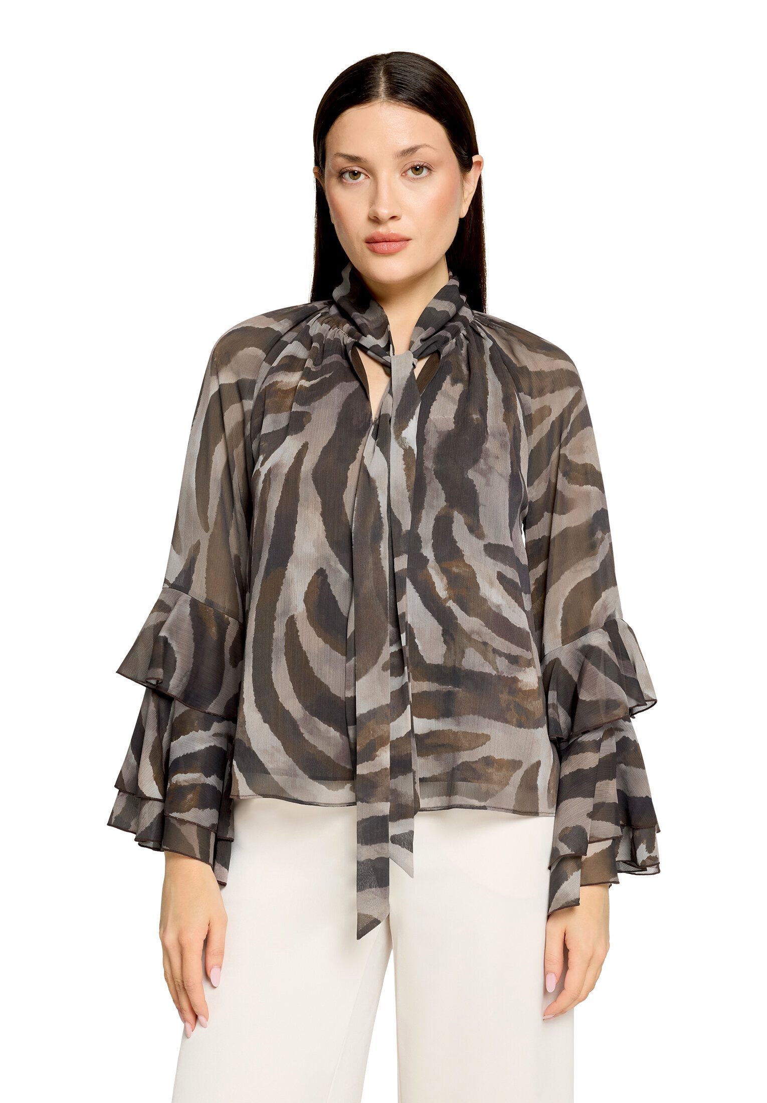 Vera Mont Chiffonbluse Damen mit Volant