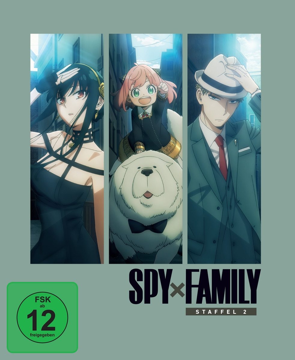 Crunchyroll DVD Spy x Family - 2. Staffel Vol. 1 - Limited Edition mit Sammelbox, (1-St)