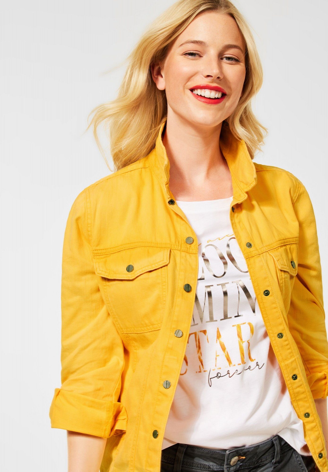 Gelbe Jeansjacken für Damen online kaufen | OTTO