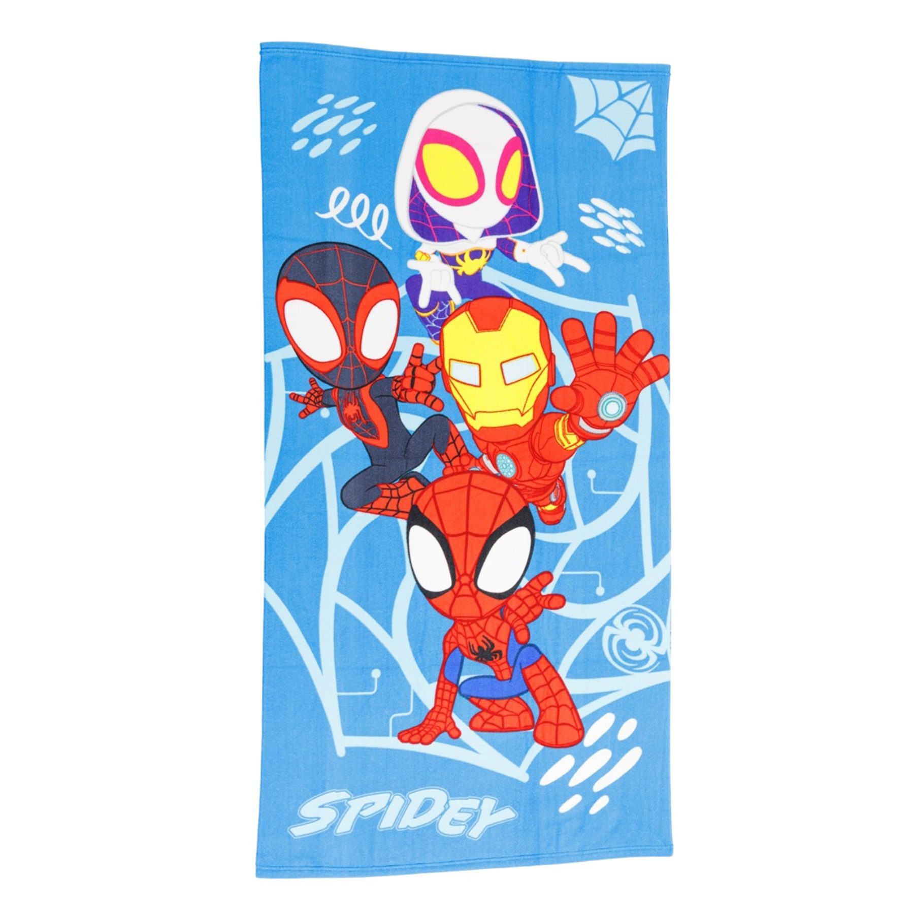 Spiderman Badetuch Spidey Strandtuch Badetuch 70x140 cm Spider-Man, Mikrofaser