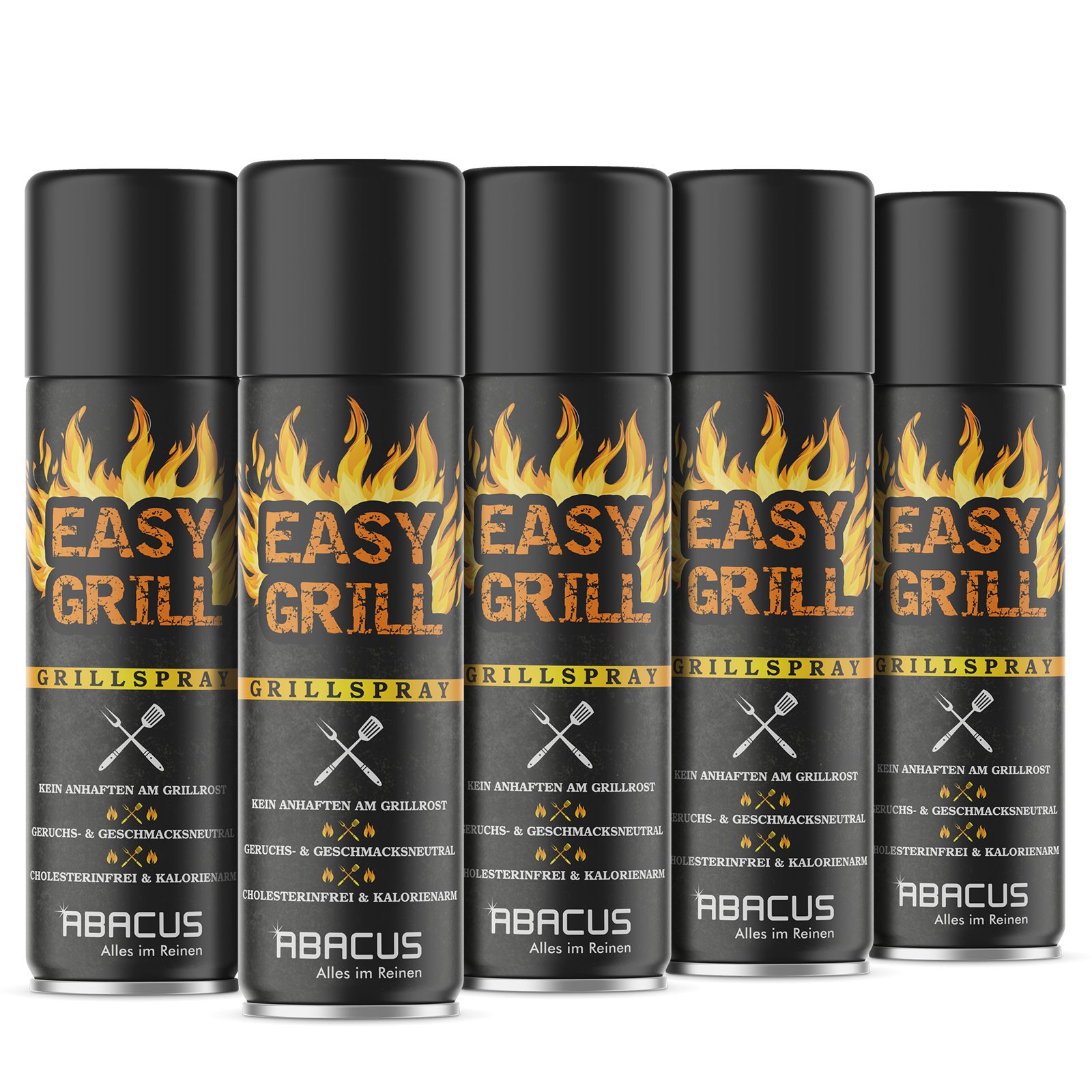 ABACUS Formen-Trennspray Trennspray Grill, Grillspray, Antihaftspray, Antihaft-Trennspray Grill, 1, Vegan