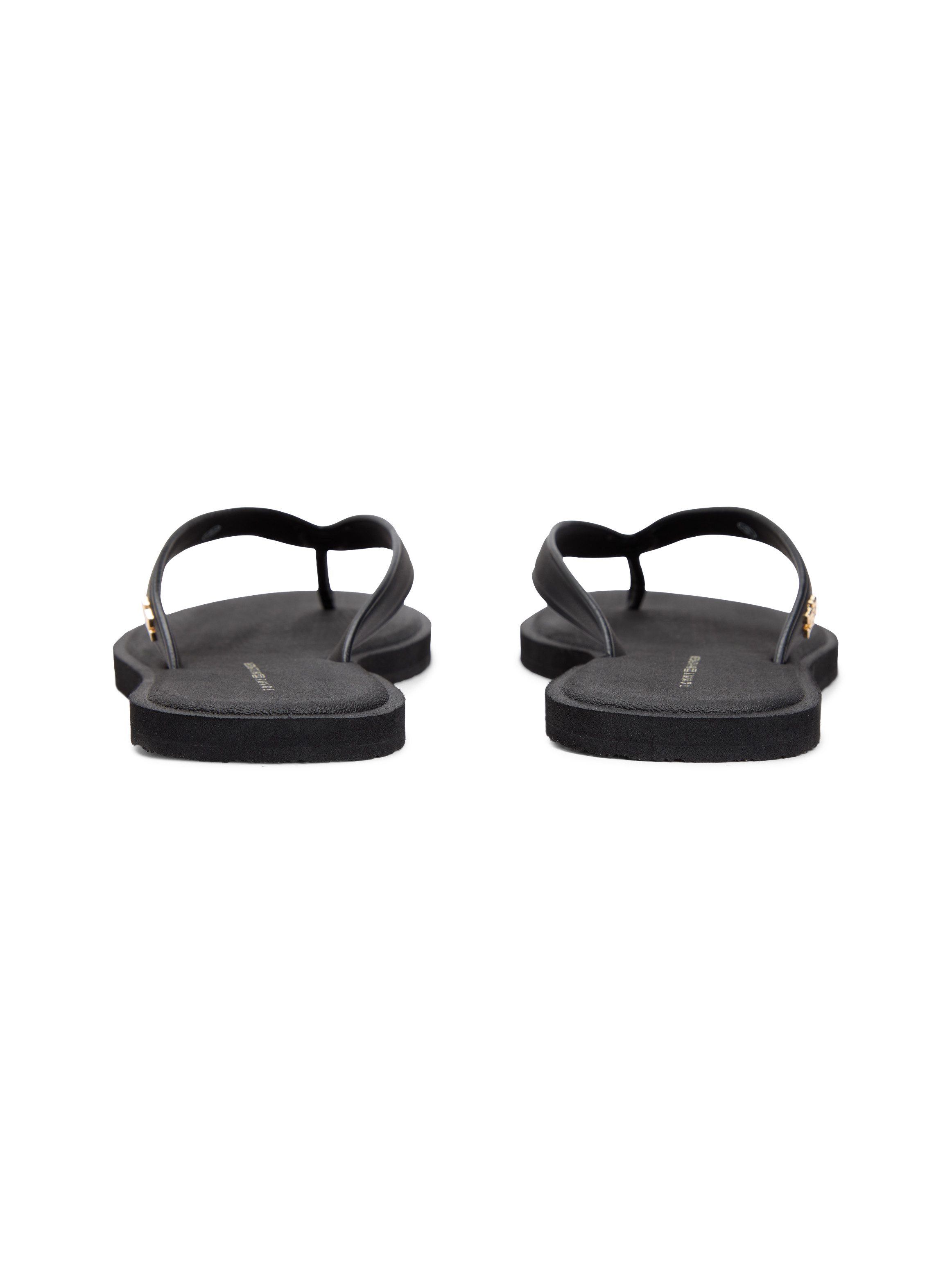Tommy Hilfiger TH SCANDI PREMIUM SUMMER SANDAL Zehentrenner Strandschuh, Pool Slides, Dianette, Flat mit Logo-Emblem