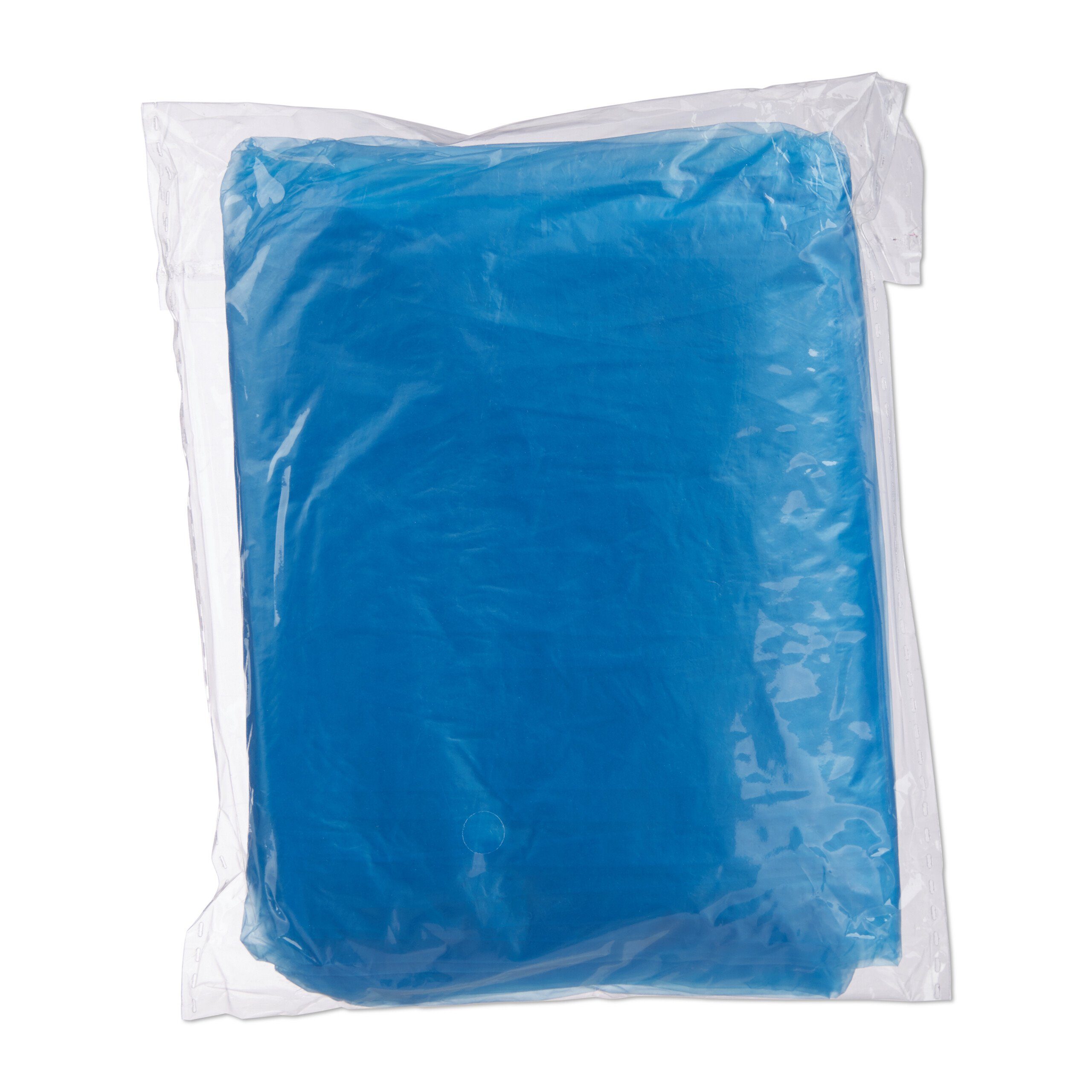 relaxdays Regenponcho Einweg Regenponcho 13er Set blau
