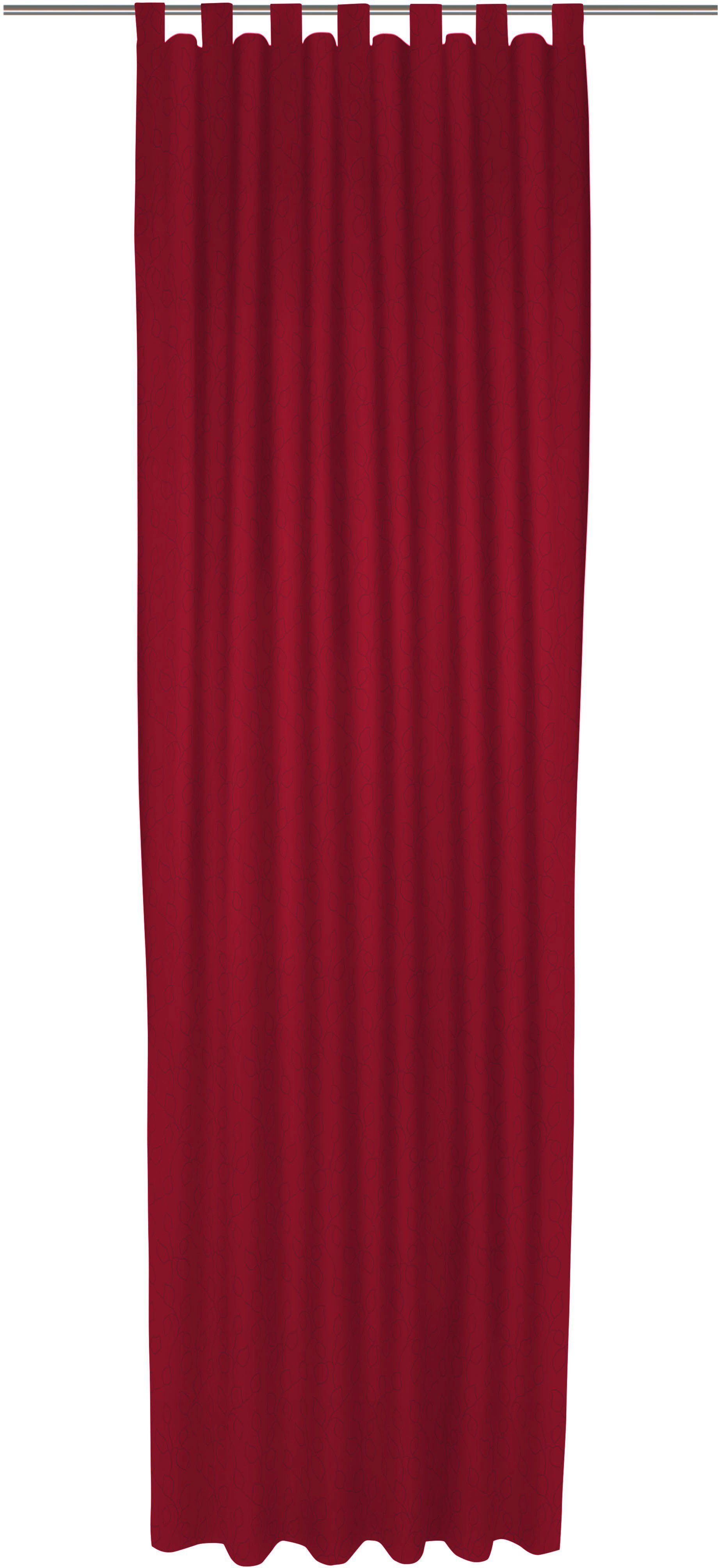 Wirth Vorhang Westport (1 St), Schlaufen, blickdicht, Jacquard