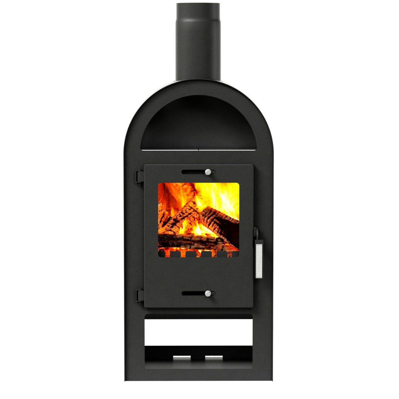 Accente Kaminofen Kaminofen Magna 3.0 schwarz 7 kw günstig online kaufen