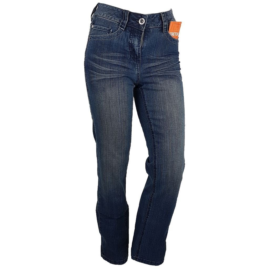 Cecil Straight-Jeans »Cecil Damen Jeans Toronto washed 85% Baumwolle 16%  Polyester 1% Elasthan 42548«