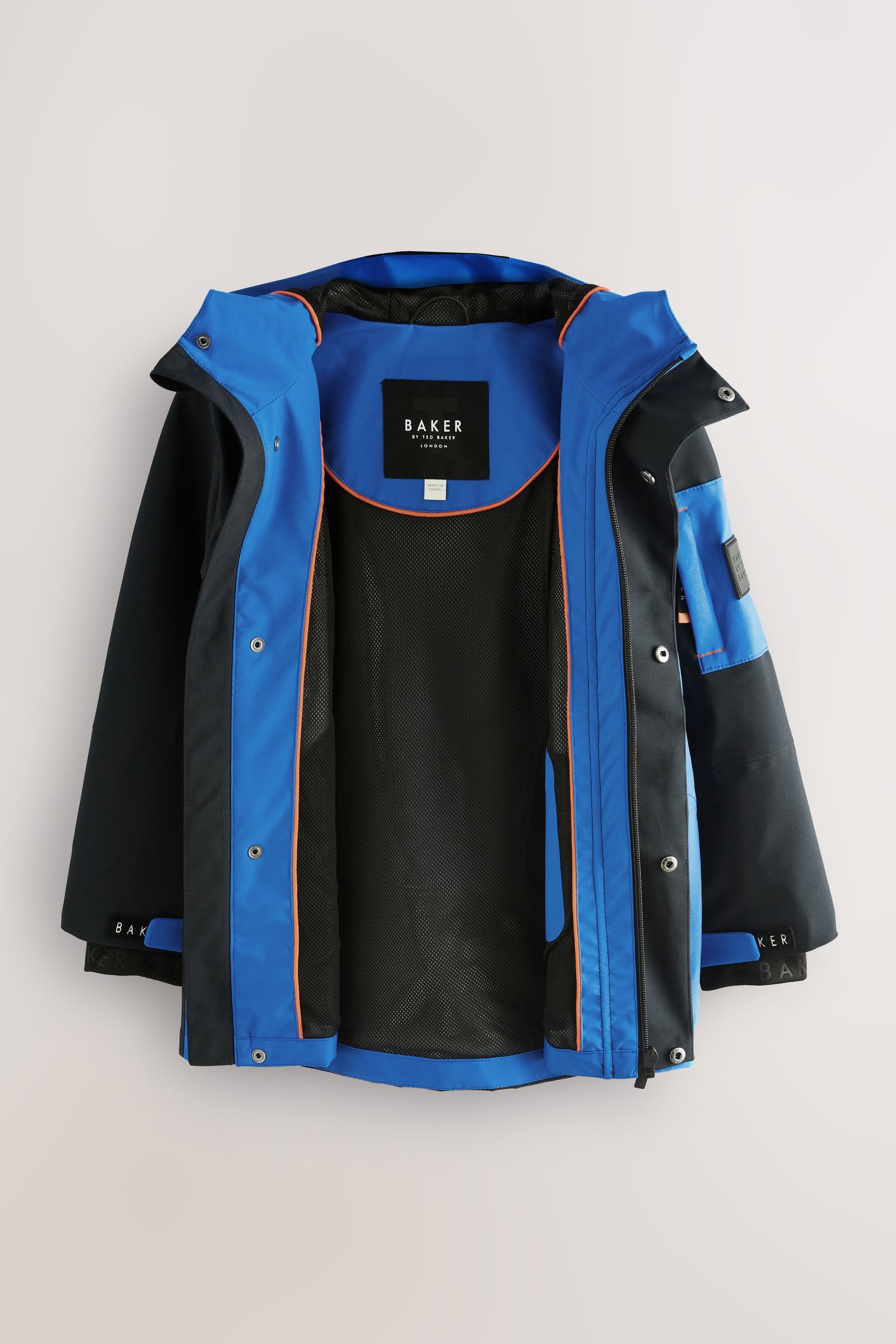 Baker by Ted Baker Regenjacke Baker by Ted Baker wasserabweisender Mantel (1-St)
