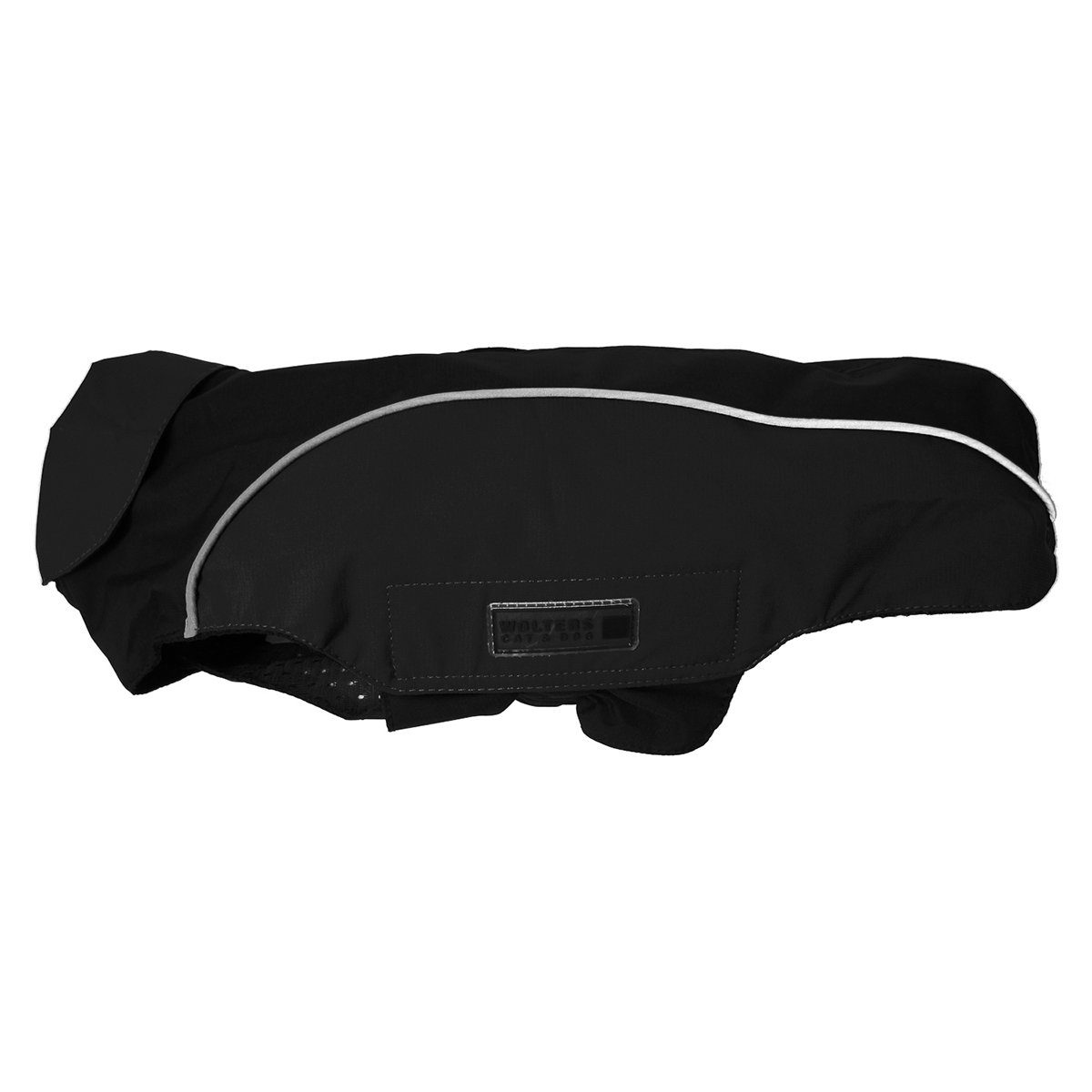Wolters Hunderegenmantel Regenjacke Easy Rain schwarz/schwarz
