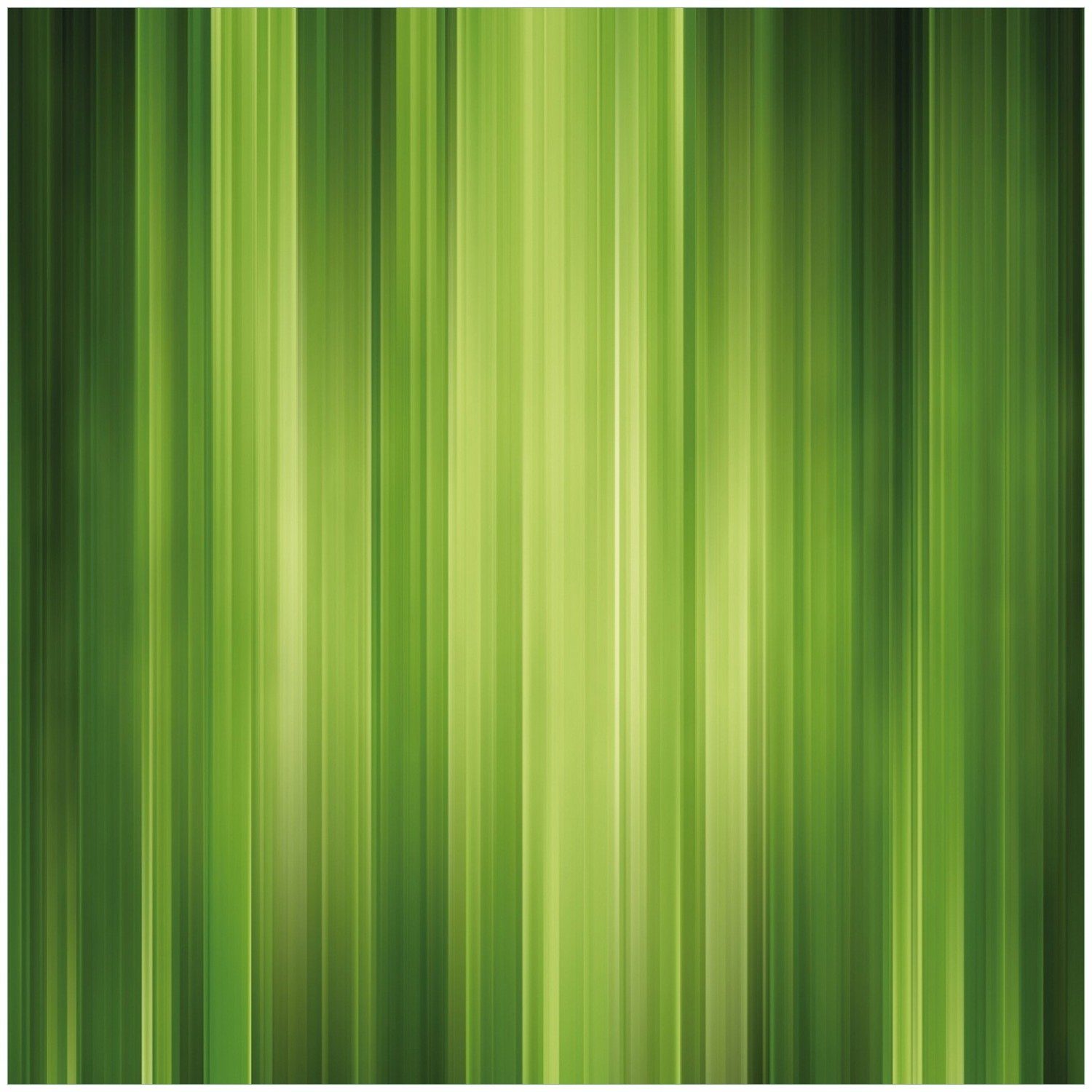 gestreift schwarz und Abstraktes - Wallario Grün Memoboard Streifenmuster