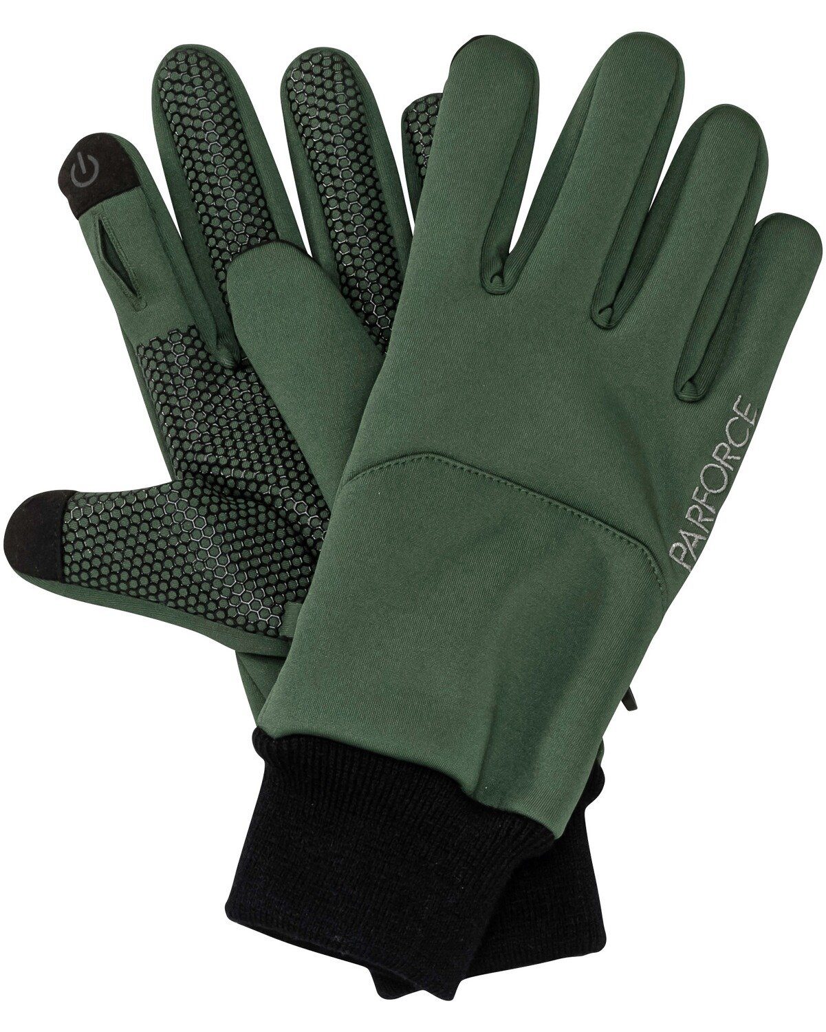 Parforce Active Fleecehandschuhe Softshell-Jagdhandschuh Touch & Shoot
