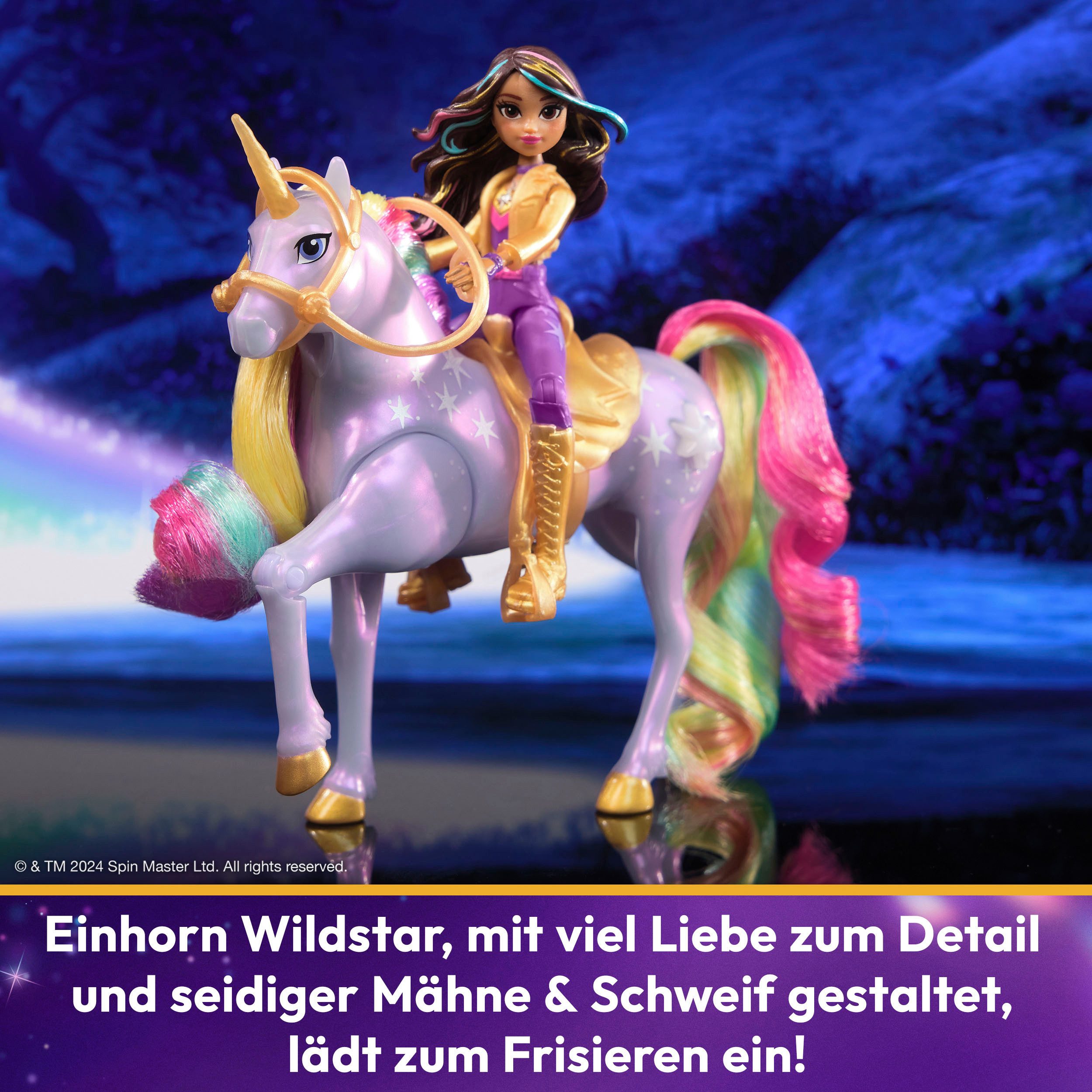 Spin Master dress-up doll Unicorn Academy - Small Doll & Unicorn - Sophia & Light Magic Wildstar