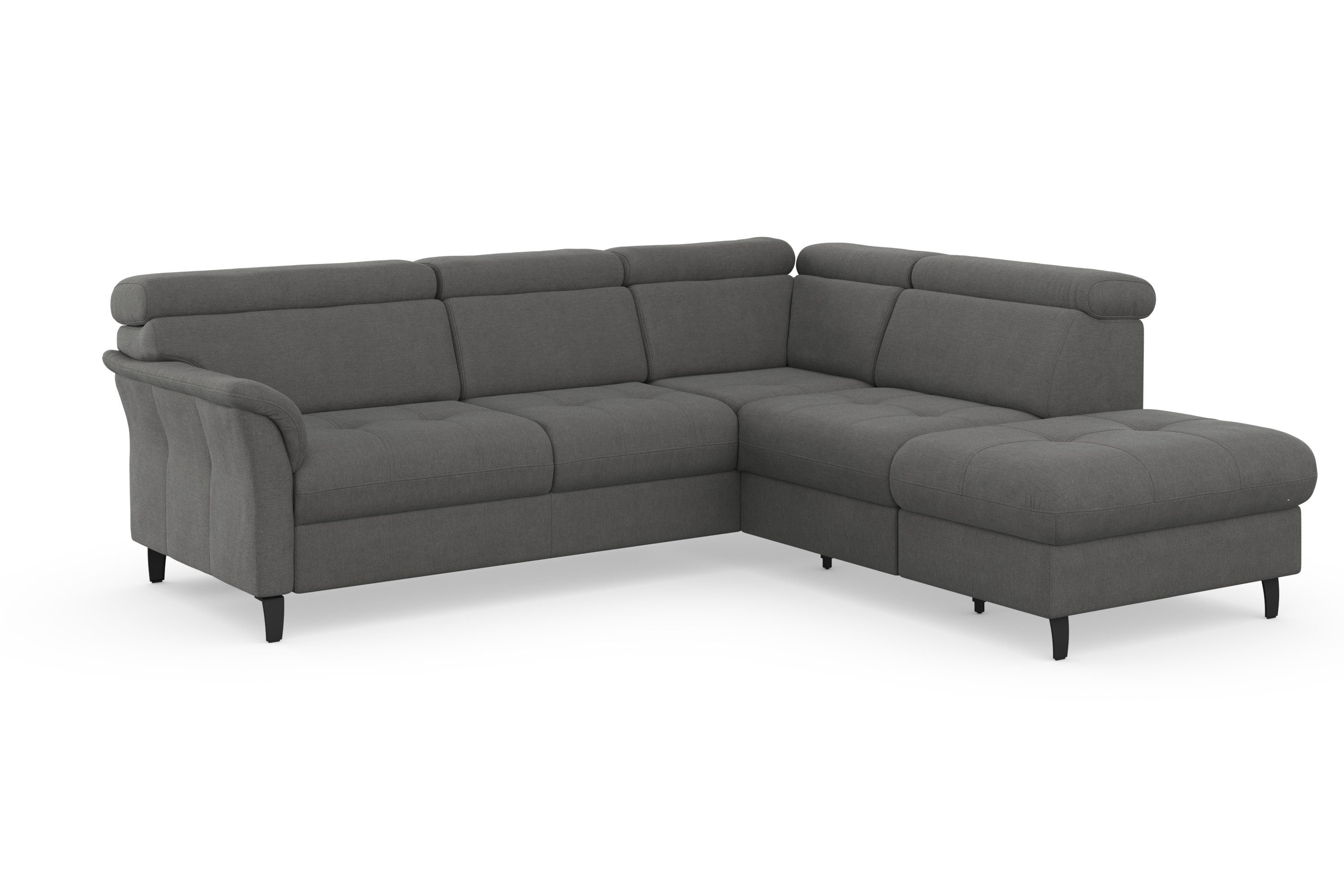 Bettfunktion, sit&more wahlweise Ecksofa mit inklusive Bettkasten Kopfteilverstellung, Marano,