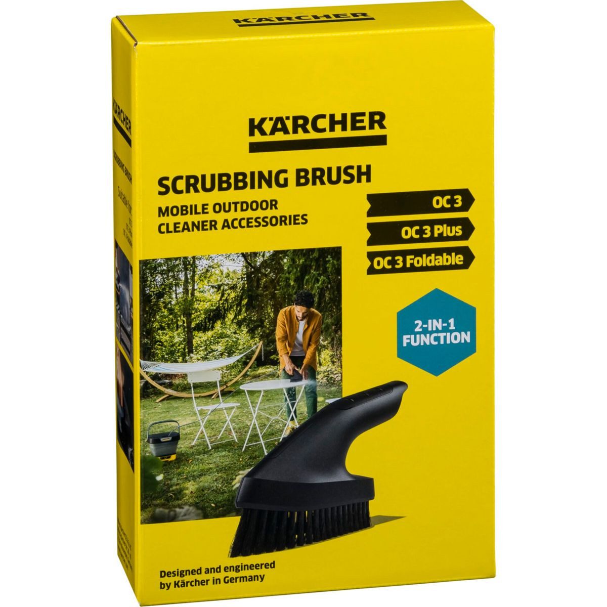 KÄRCHER Reinigungs-Set Schrubbürste