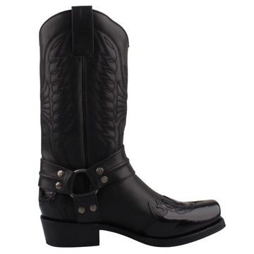 Sendra Boots 4980-Pull Oil Negro Stiefel