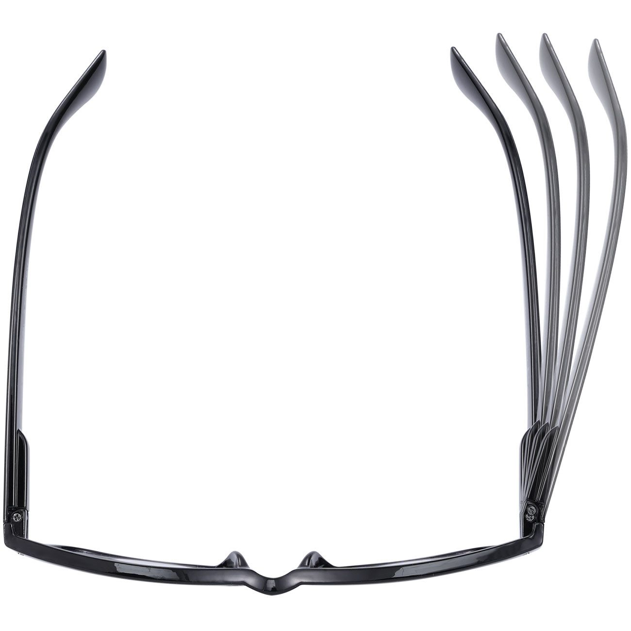 shop'n smile ideoon Lesebrille Klassische Lesebrille schwarz, +4,0 dpt, mit Etui: Elegant & robust