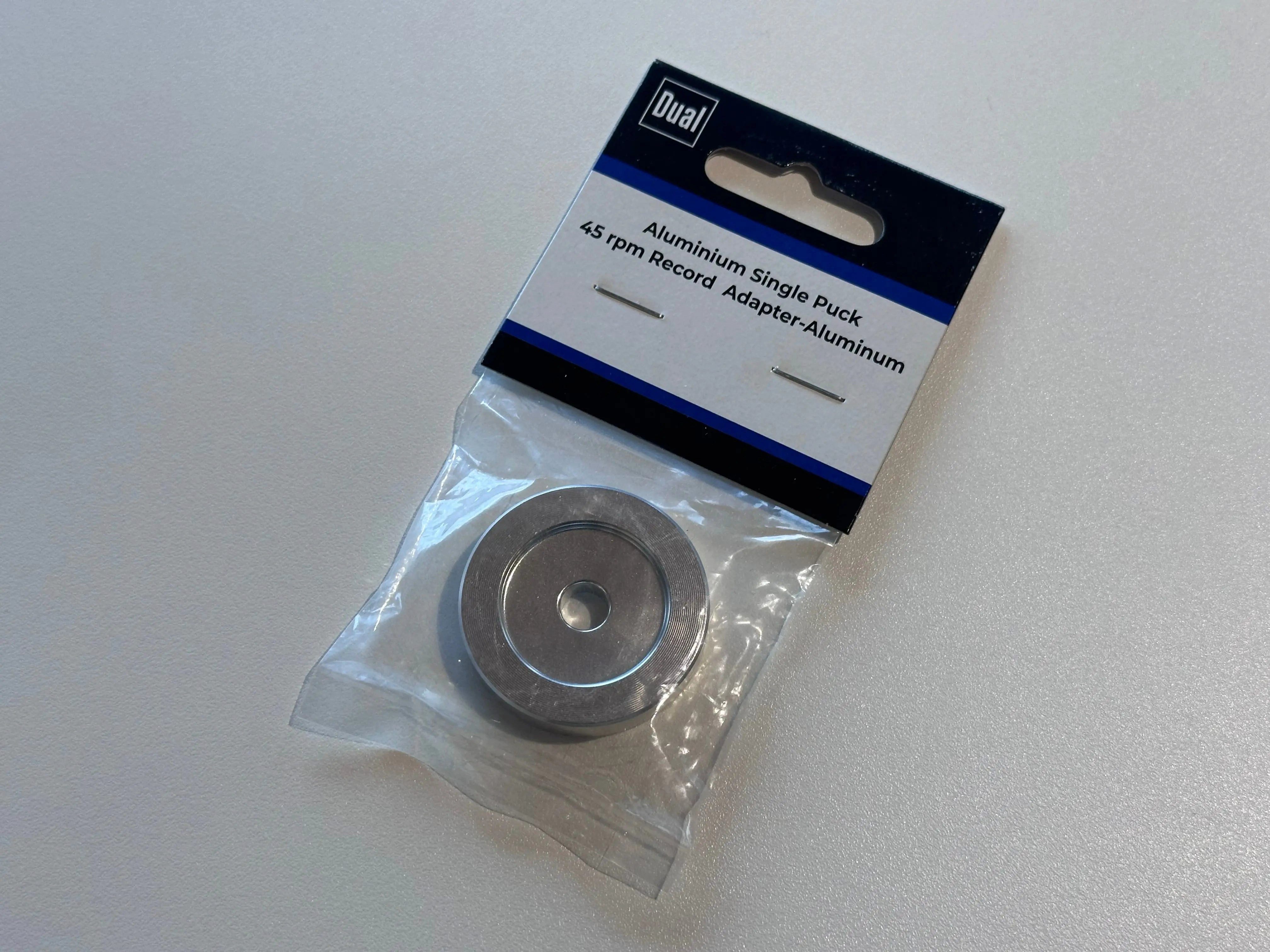 Dual Plattenspieler-Reinigungs-Set Aluminium Single Puck