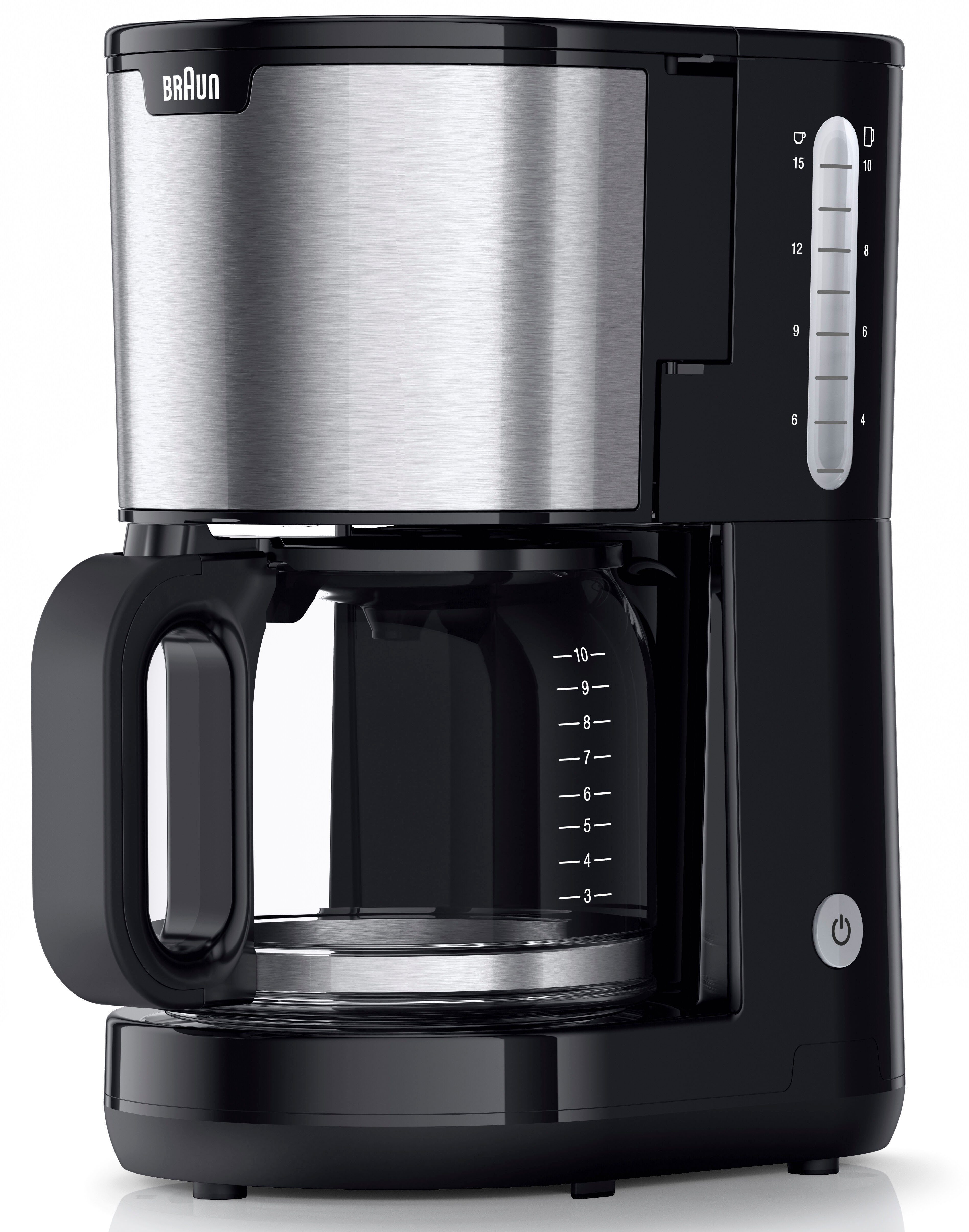 Braun Filterkaffeemaschine PurShine KF1500 BK