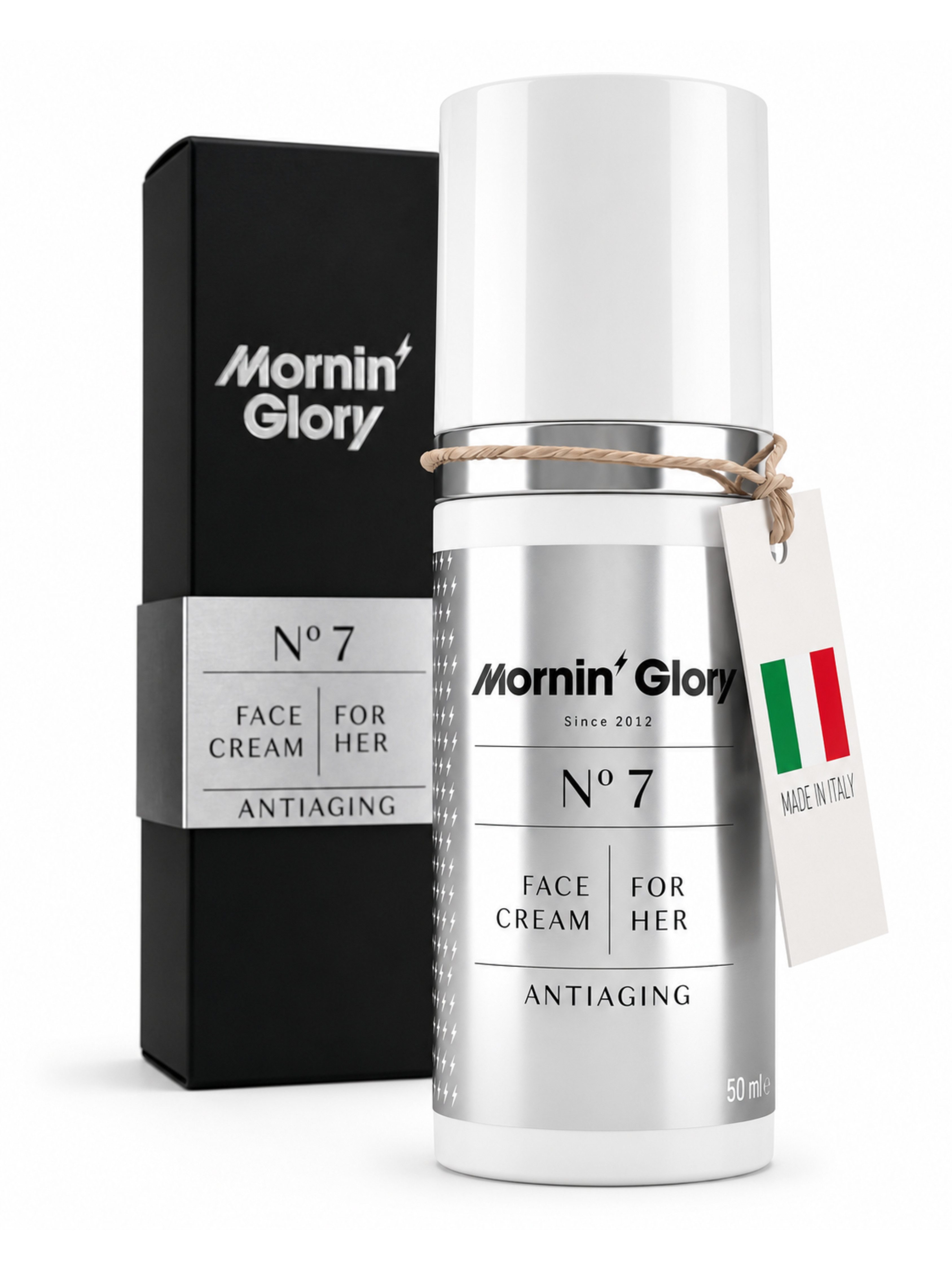 Mornin`Glory Anti-Aging-Creme Mornin’ Glory N°7 – Anti-Falten Gesichtscreme für Frauen, 1-tlg.