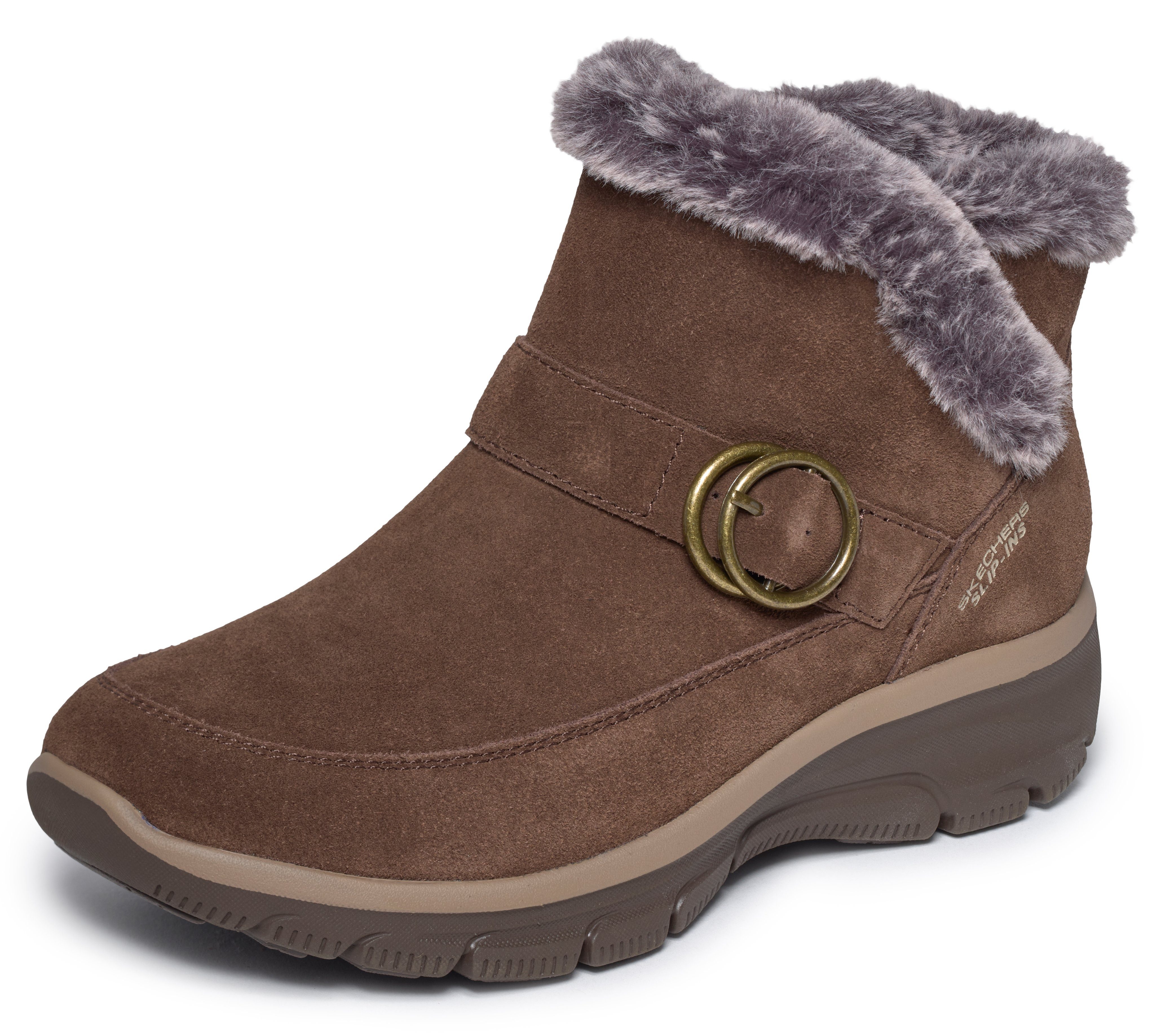 Skechers EASY GOING- Winterstiefelette Winterboots mit Skechers Hands Free Slip-ins®