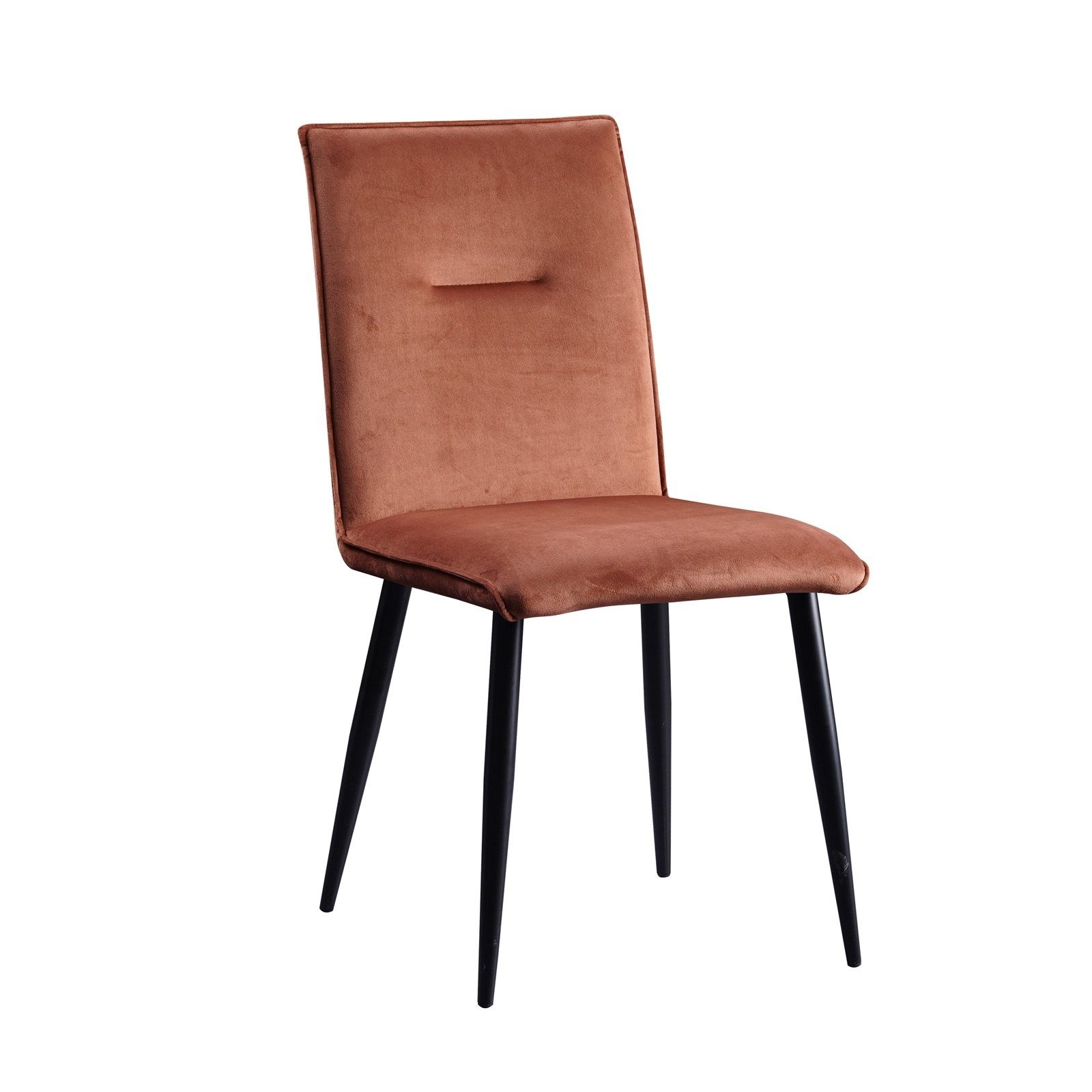 HTI-Living Esszimmerstuhl Stuhl Salinas Velvet (Einzelstuhl, 1 St), Esszimmerstuhl Samt Braun | Stühle
