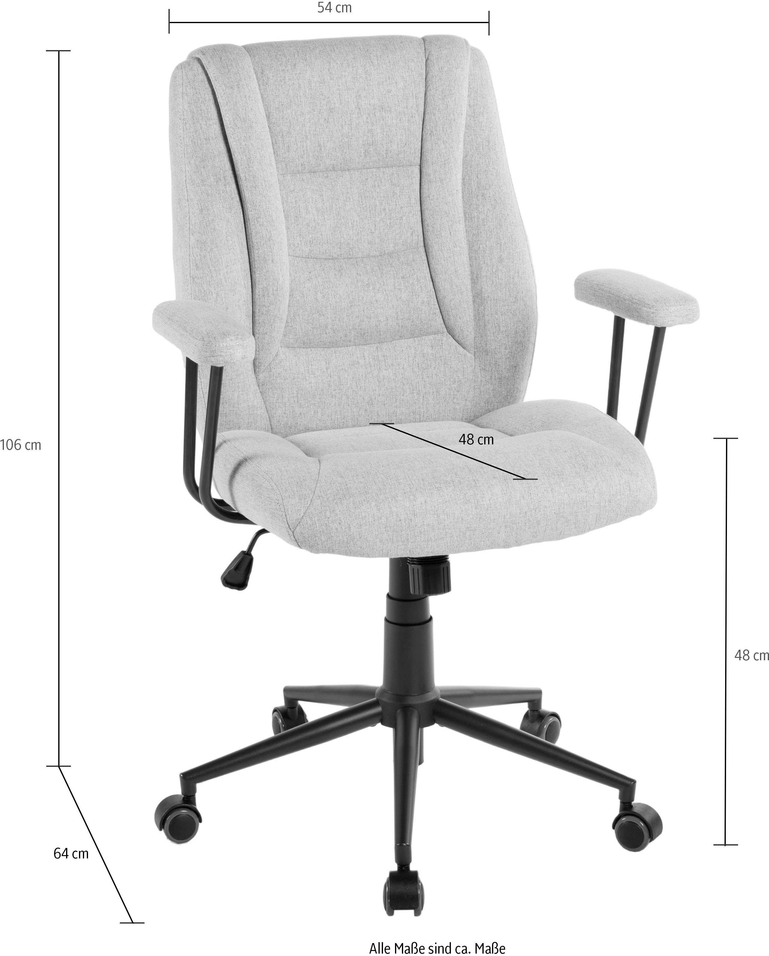 Duo Collection Chefsessel Caspar, Wippmechanik mit Härtegradeinstellung