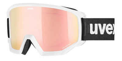 Uvex Skibrille Uvex Schneebrille xcitd CV white matt SL/rose-green