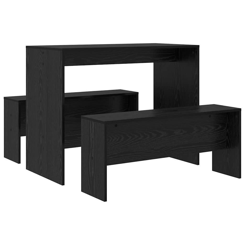 vidaXL Essgruppe Essgruppe 2 pcs Schwarze günstig online kaufen