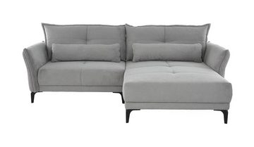 JOB Sofa Polsterecke R/L, TEWES, Grau, B 251 cm, T 179 cm