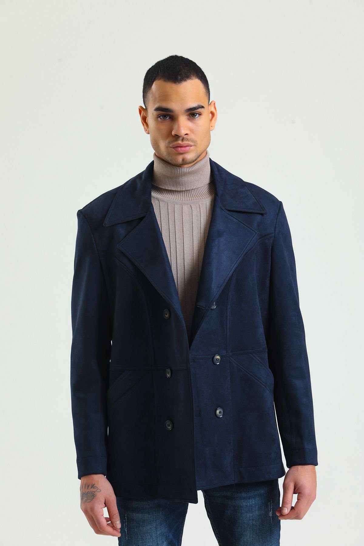 Ron NAVY Tomson Kurzmantel