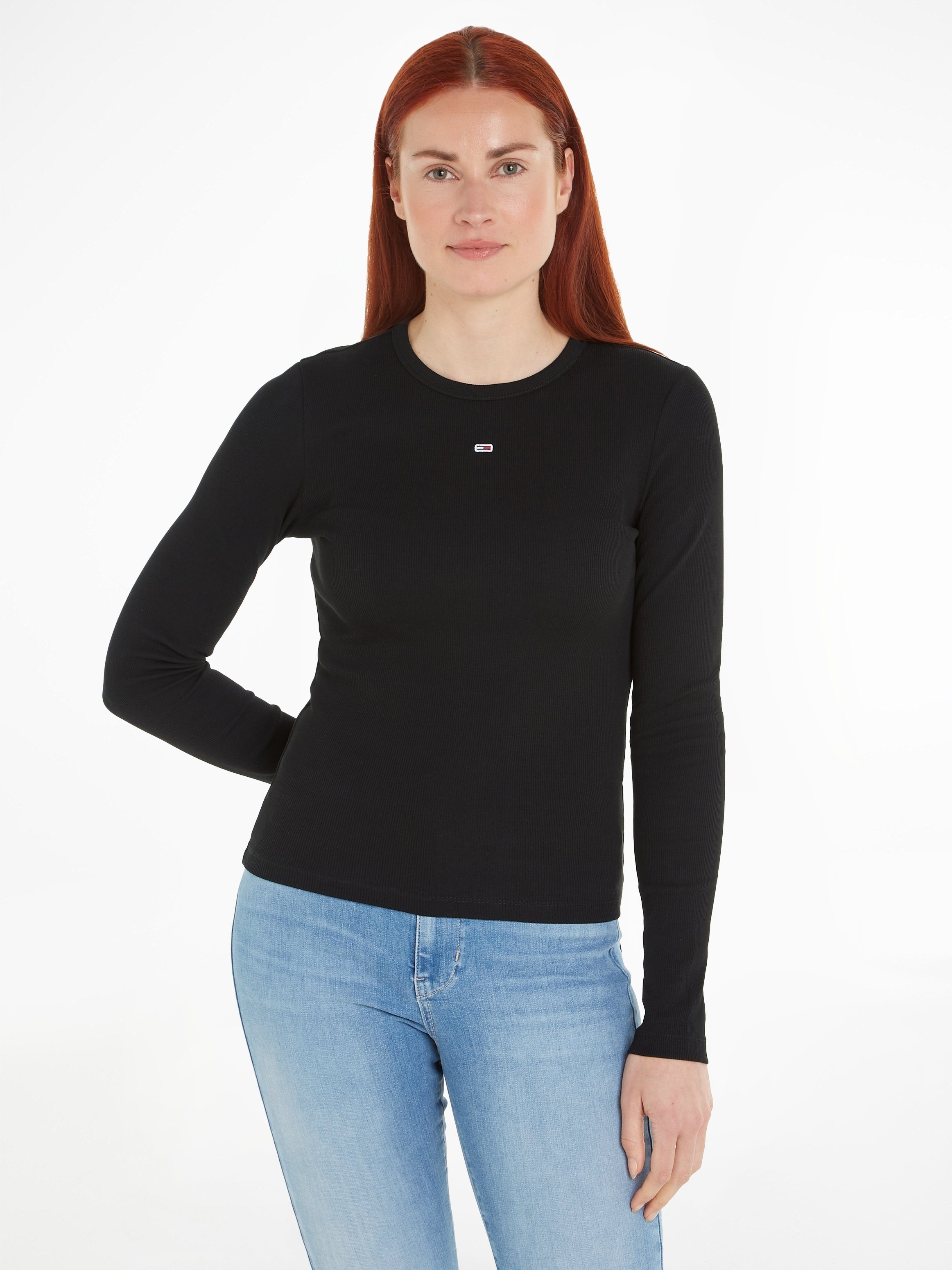 Tommy Jeans Langarmshirt TJW SLIM ESSENTIAL günstig online kaufen