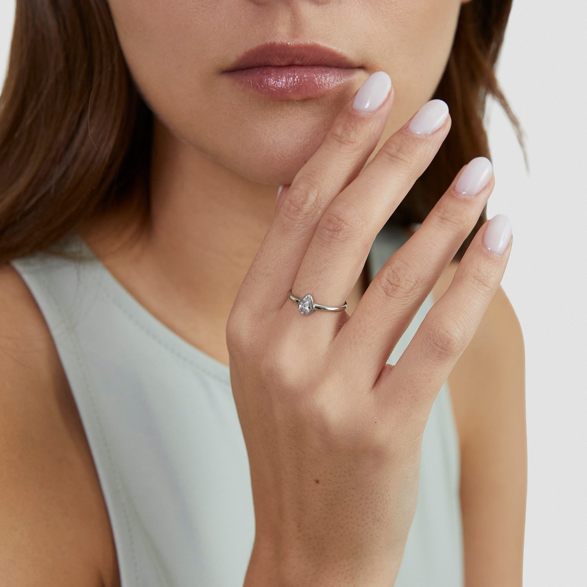 s.Oliver Fingerring Elegant Stones, mit Zirkonia (synth)