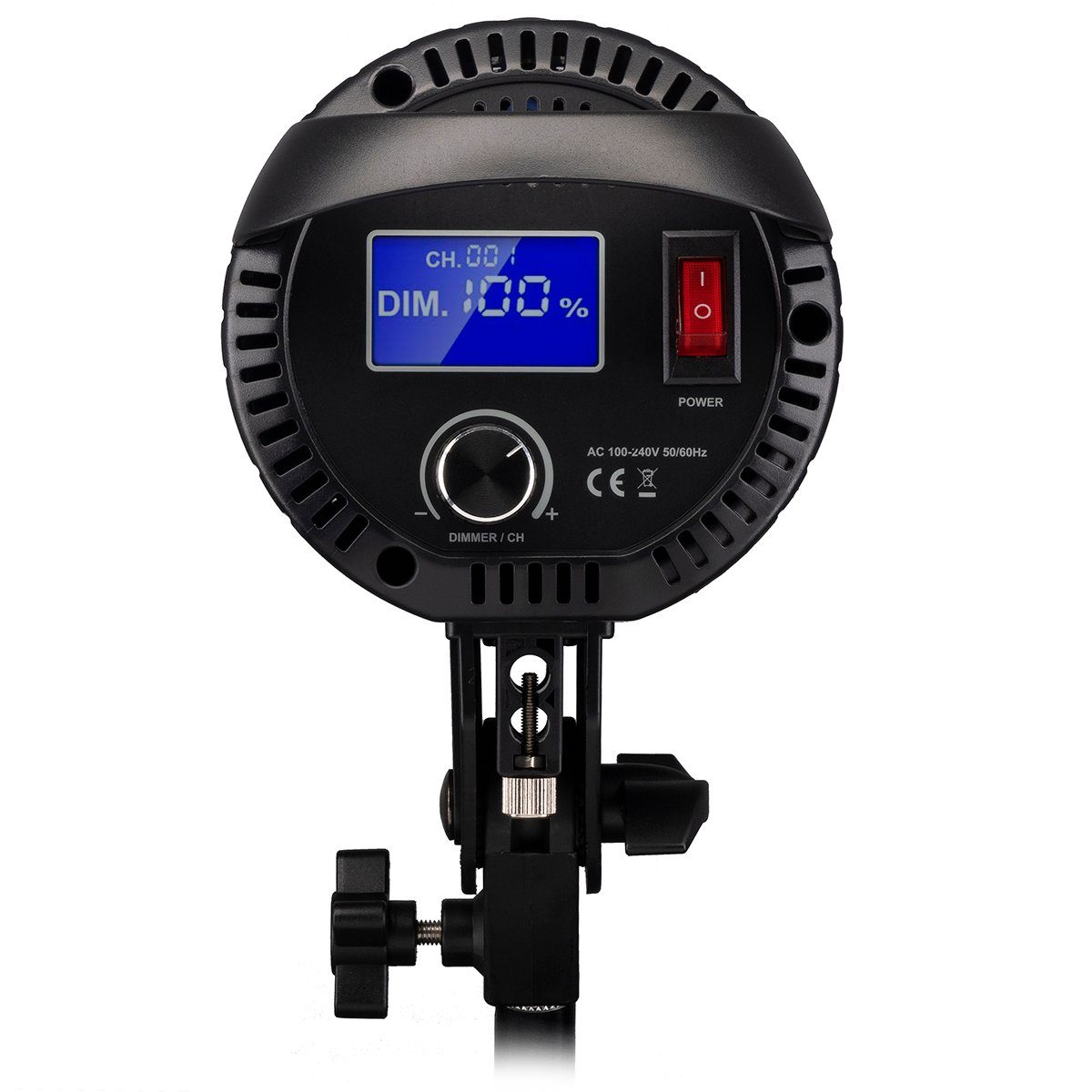 BRESSER Tageslichtlampe BRESSER BR-60S COB LED-Studiolampe 60W mit Bowens Anschluss für Softb…