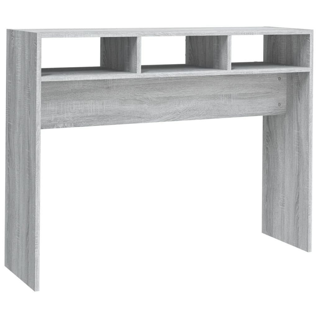 vidaXL Beistelltisch Konsolentisch Grau Sonoma 105x30x80 günstig online kaufen