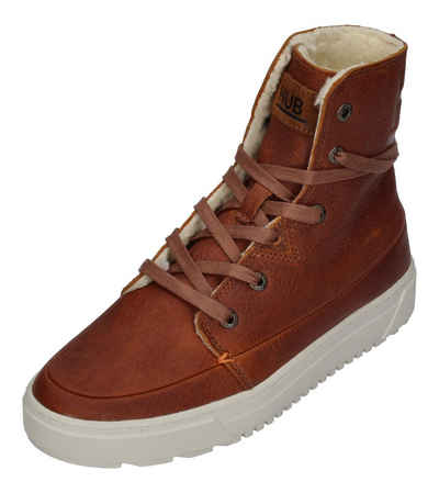 HUB CHESS 3.0 L30 Stiefelette Cognac Off White