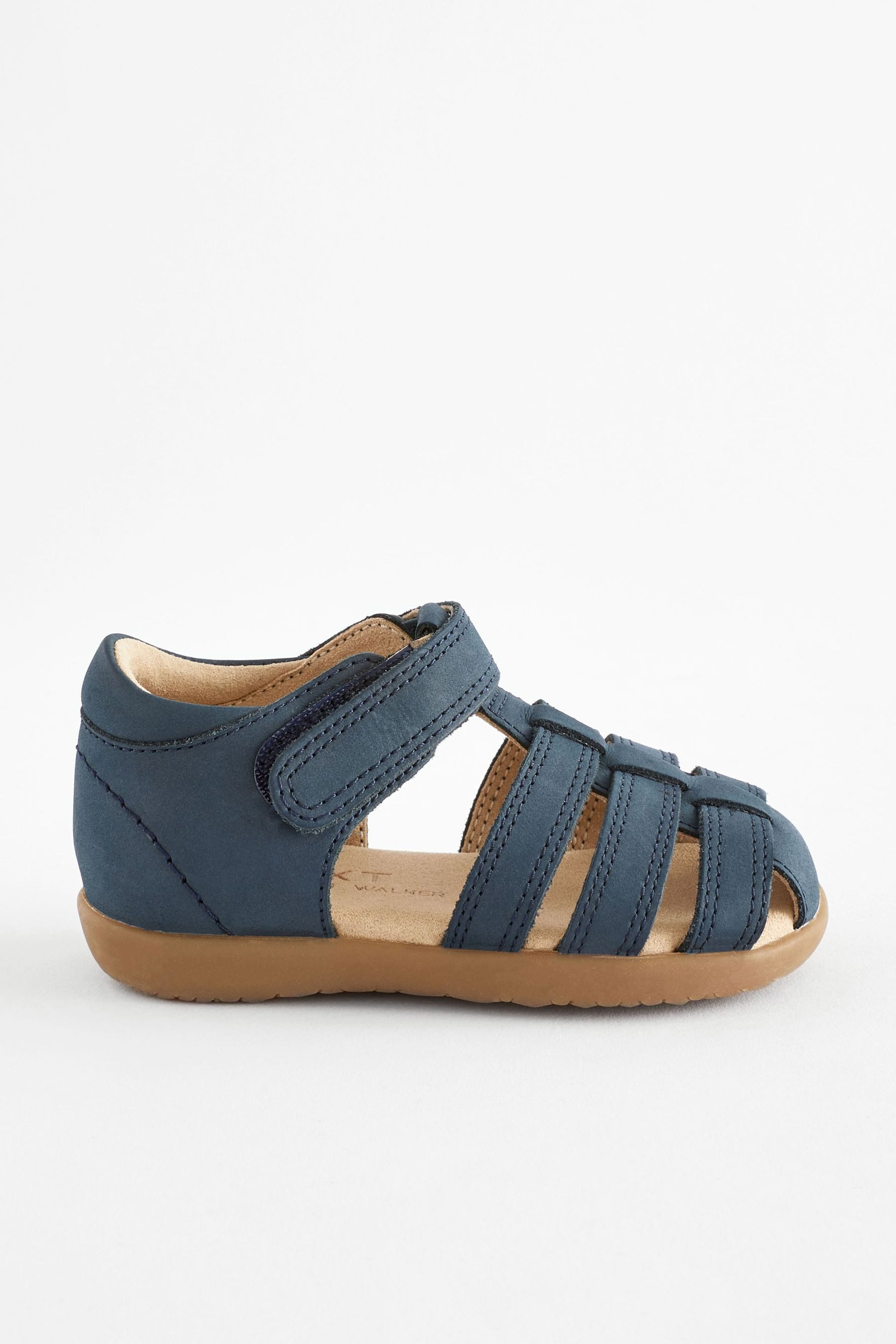 Baby Ledersandalen, Laufanfänger, weite Passform Lauflernschuh