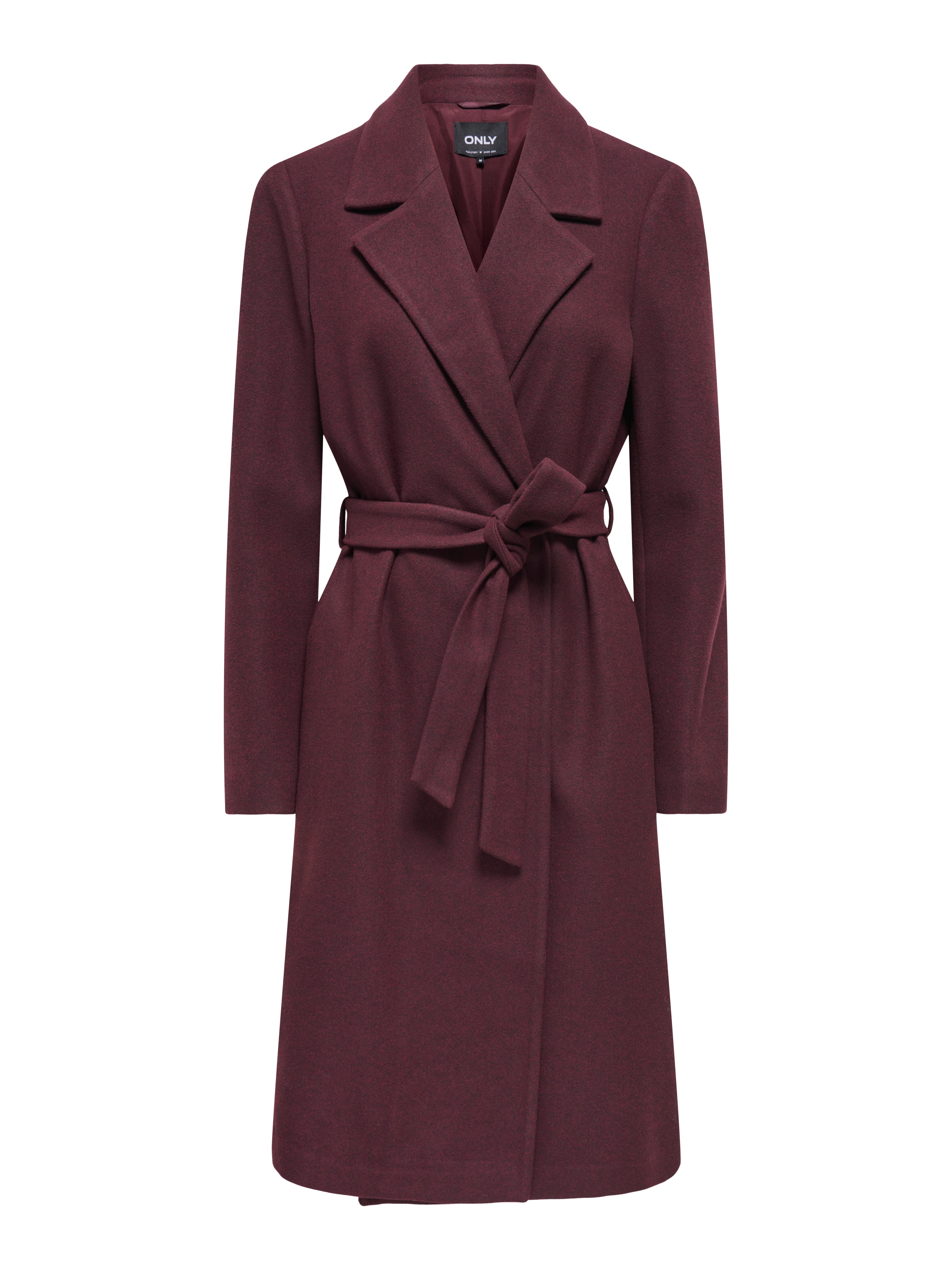 ONLY Langmantel ONLALVILDA LIFE WRAP COAT OTW Kunstfaser – Bild 5 von 5
