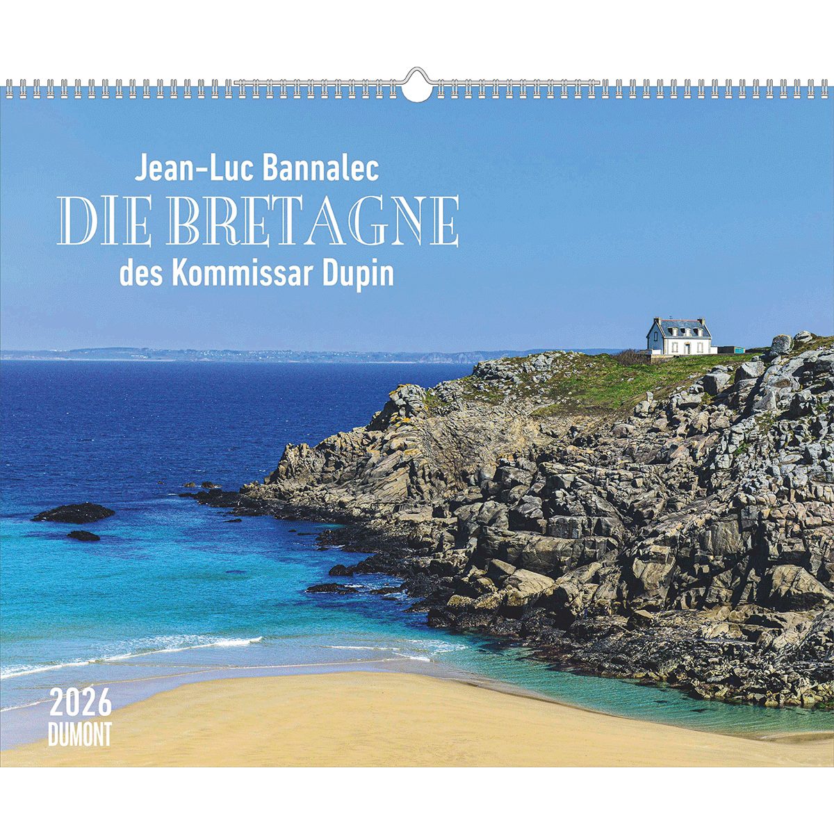 DUMONT Wandkalender Jean Luc Bannalec: Die Bretagne des Kommissar Dupin 2026