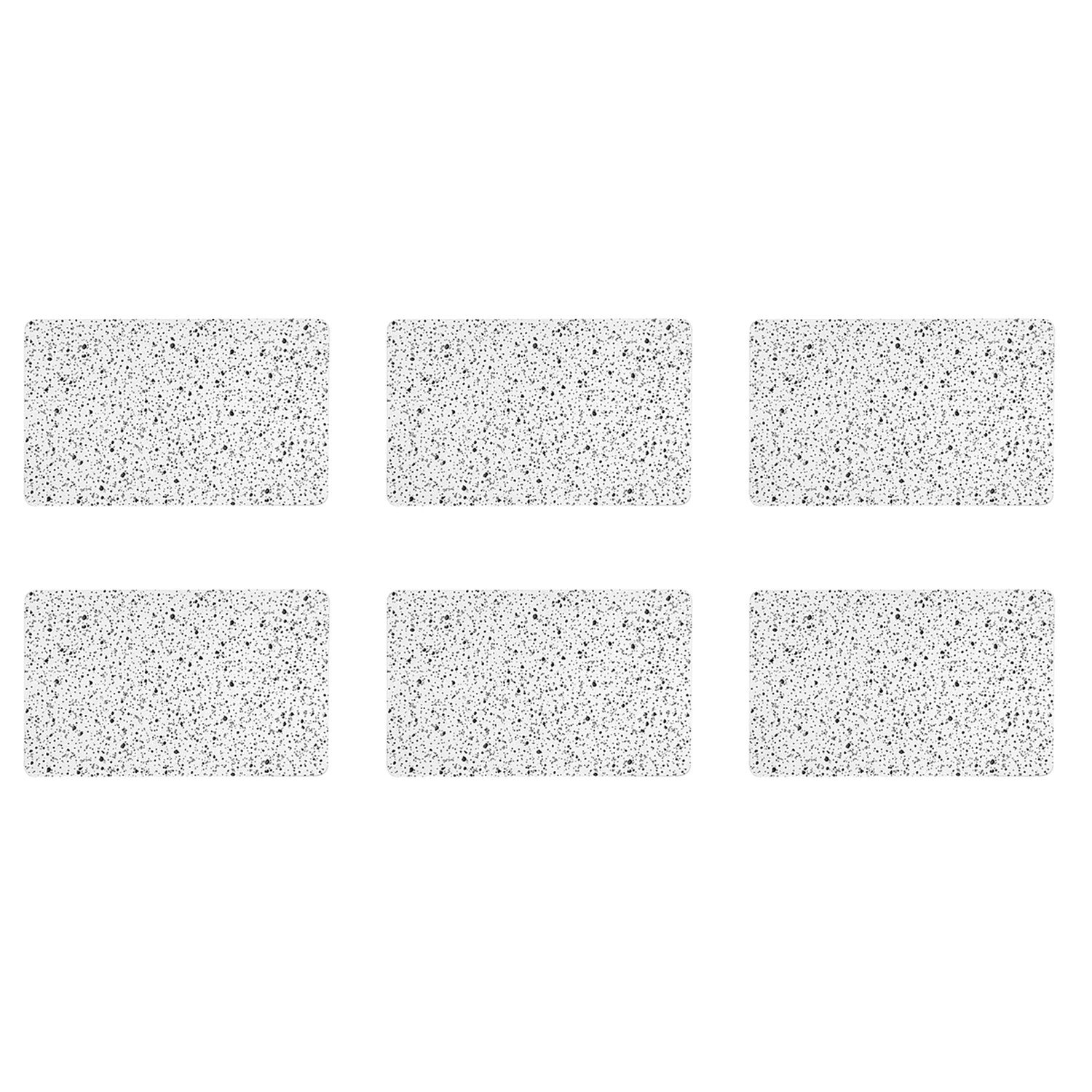 RICOLOR Schneidebrett Доски для завтраков Granit-Optik, HPL, 23,5 x 14,5 cm (6er Pack)