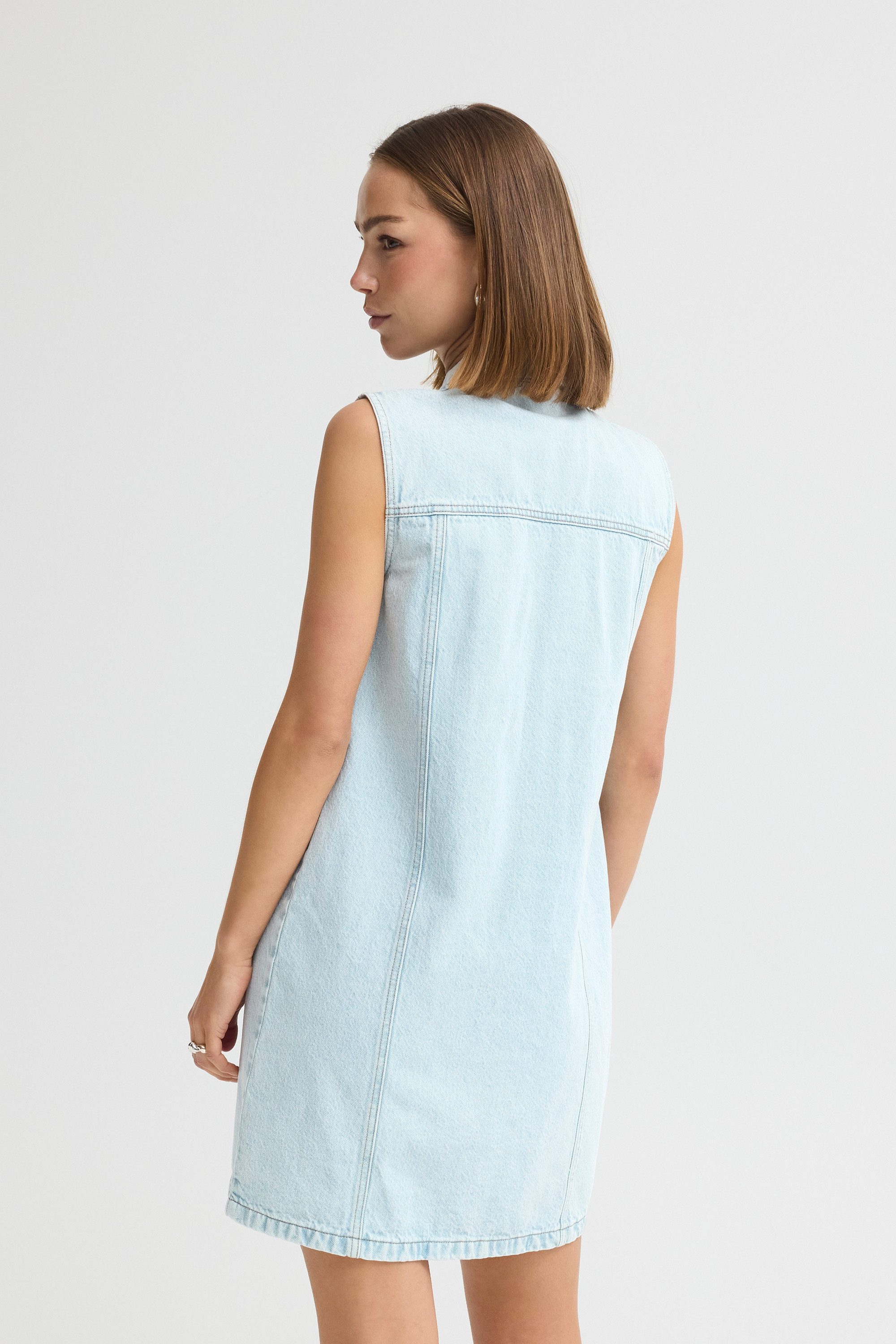 ICHI Jeanskleid Denimkleid IHPAMMI – Bild 3 von 5