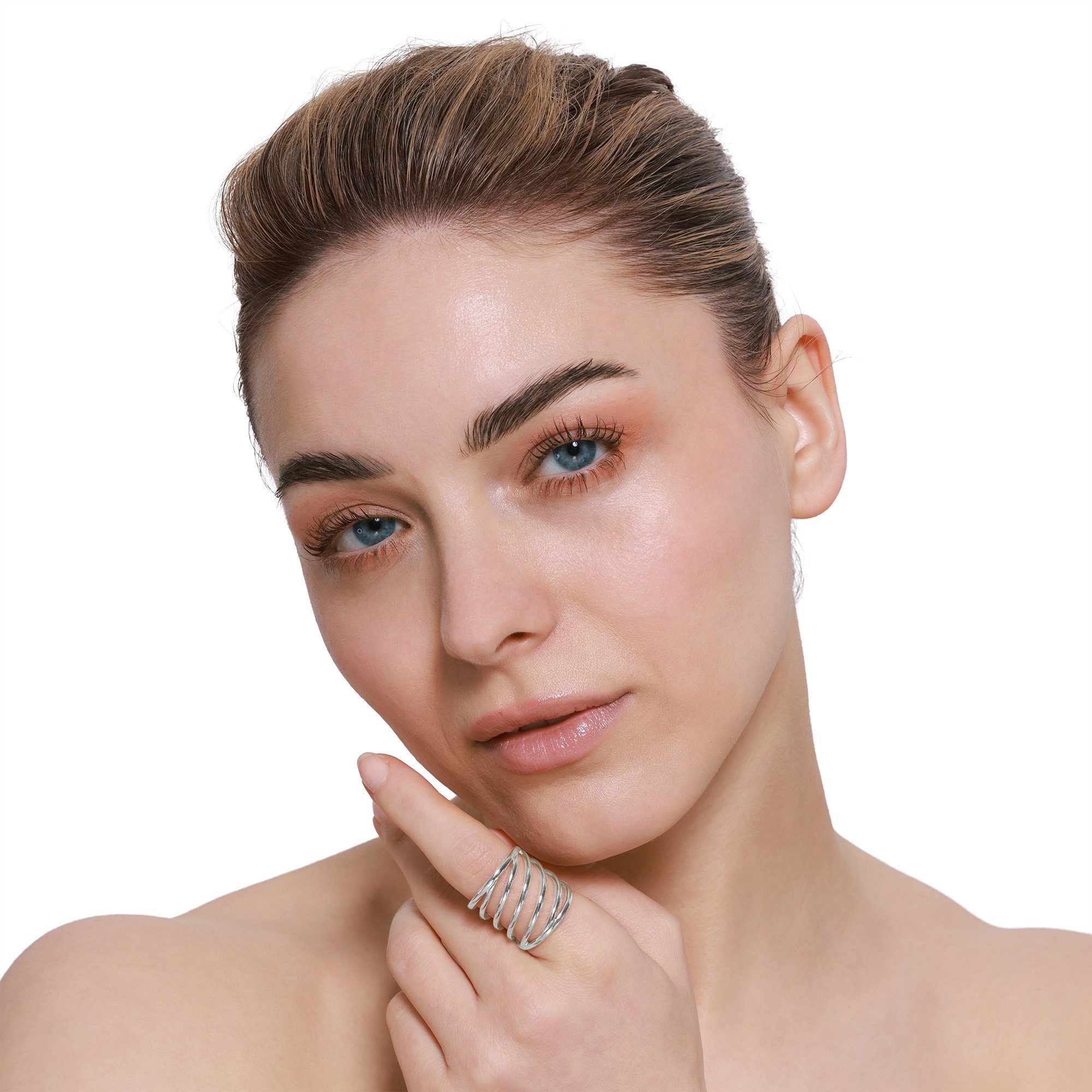 Heideman Fingerring Nigid silberfarben (Ring, 1-tlg., inkl. Geschenkverpack günstig online kaufen