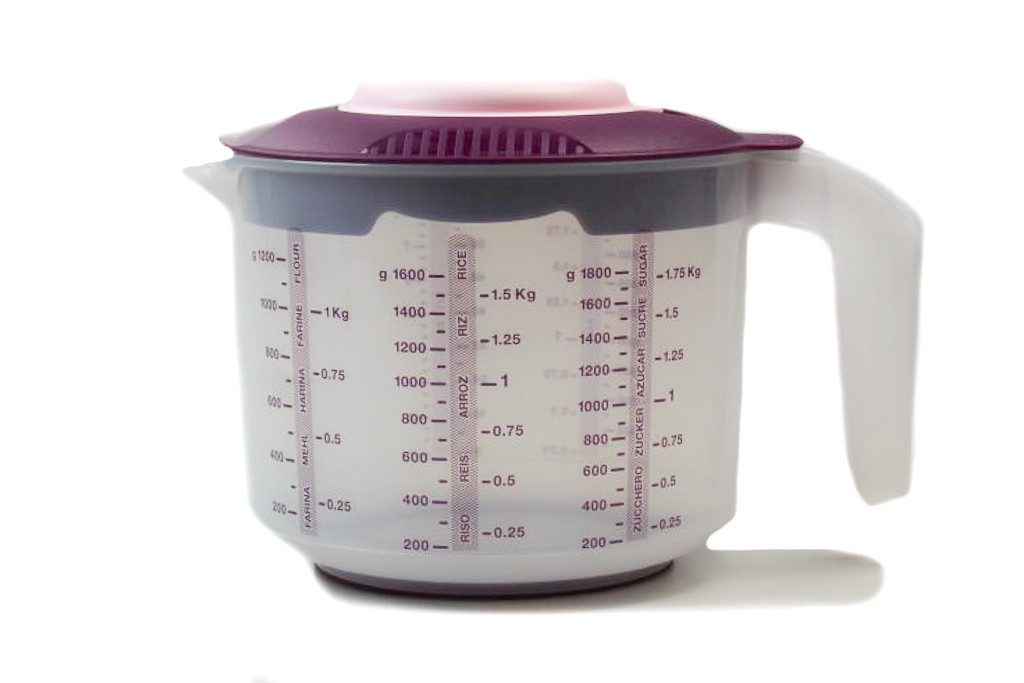 TUPPERWARE Messbecher Rühr-Mix Messbecher Candy 2,0L lila