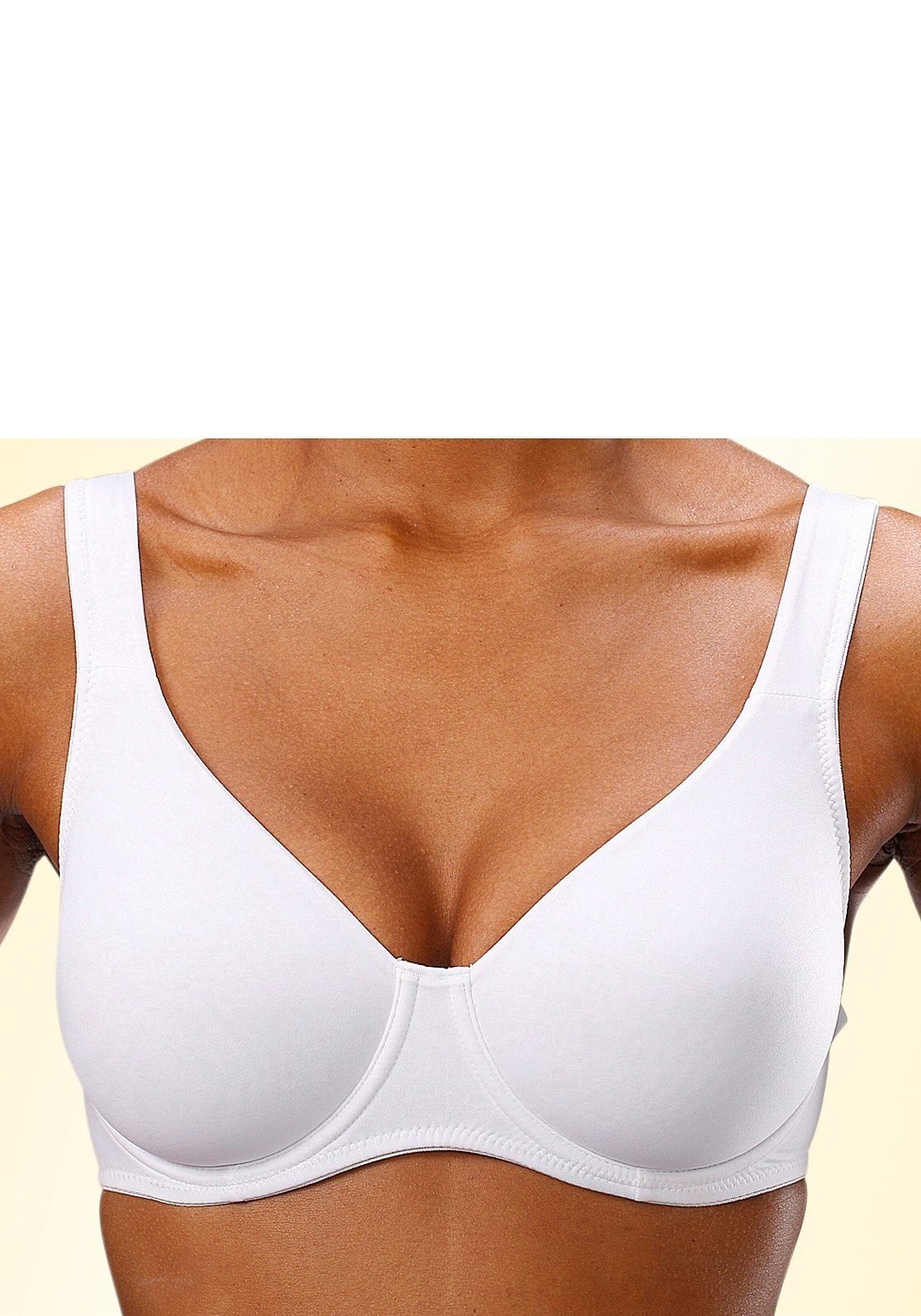 Nuance by Lascana T-Shirt-BH, Bügel-BH mit breiten Trägern, aus hochwertiger Microfaser – Bild 5 von 5