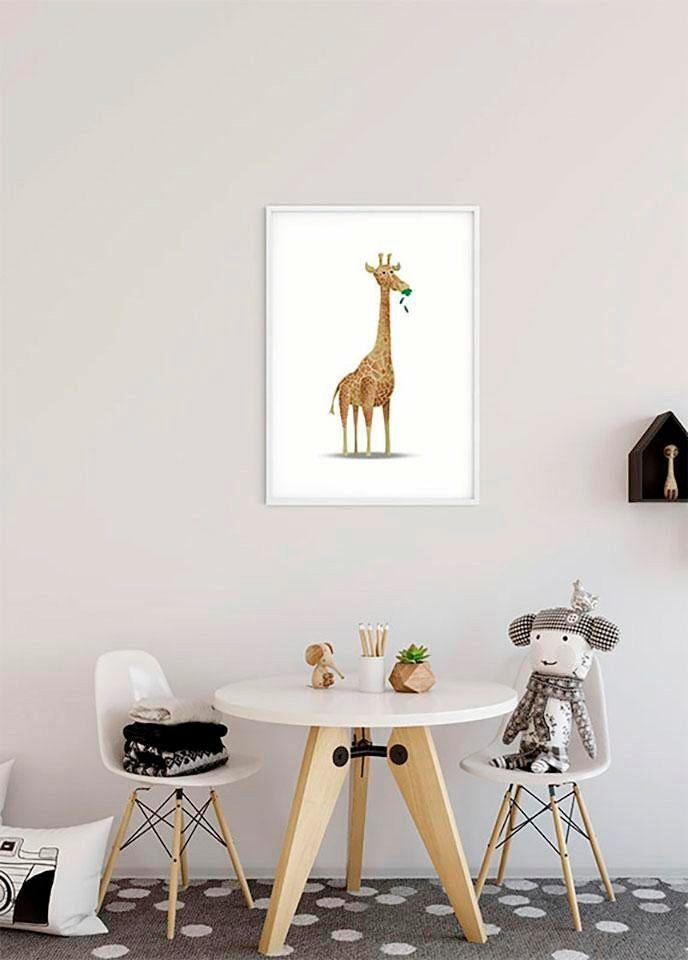 Poster St), Cute Giraffe, Schlafzimmer, (1 Tiere Komar Wohnzimmer Kinderzimmer, Animal
